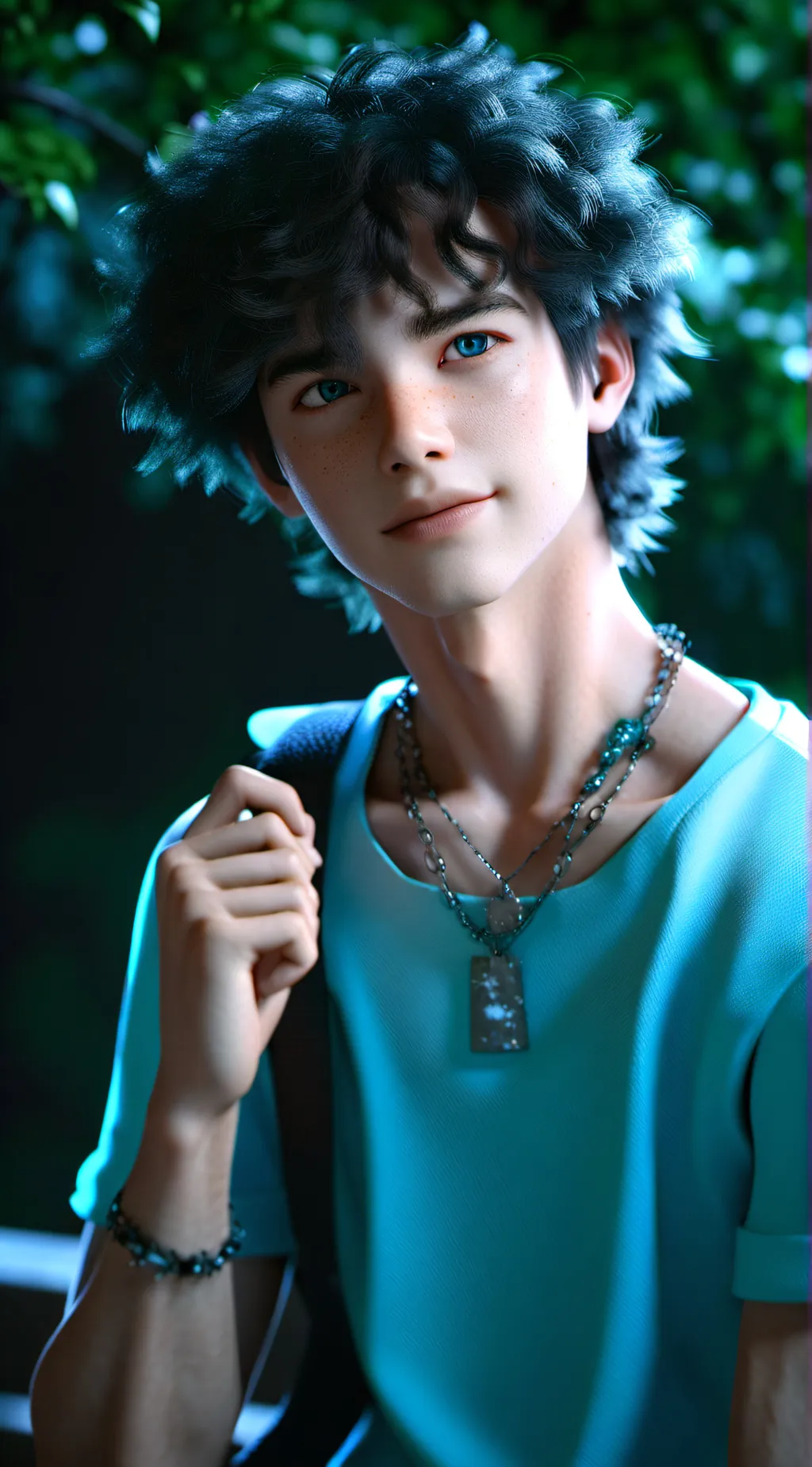 ai character: Andrew background