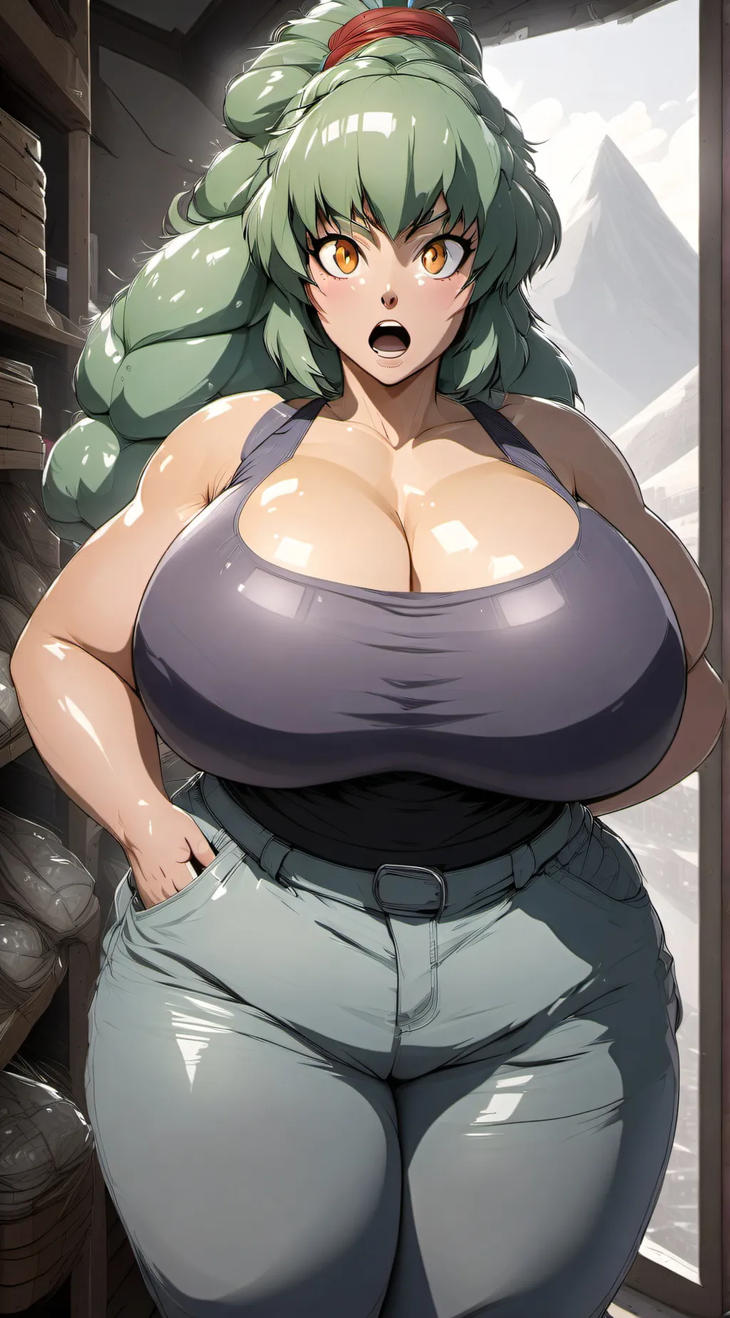 ai character: Hina  background