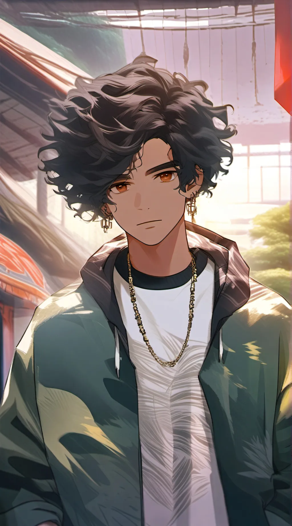 ai character: 😘🤭😍William😍🤭😘 background
