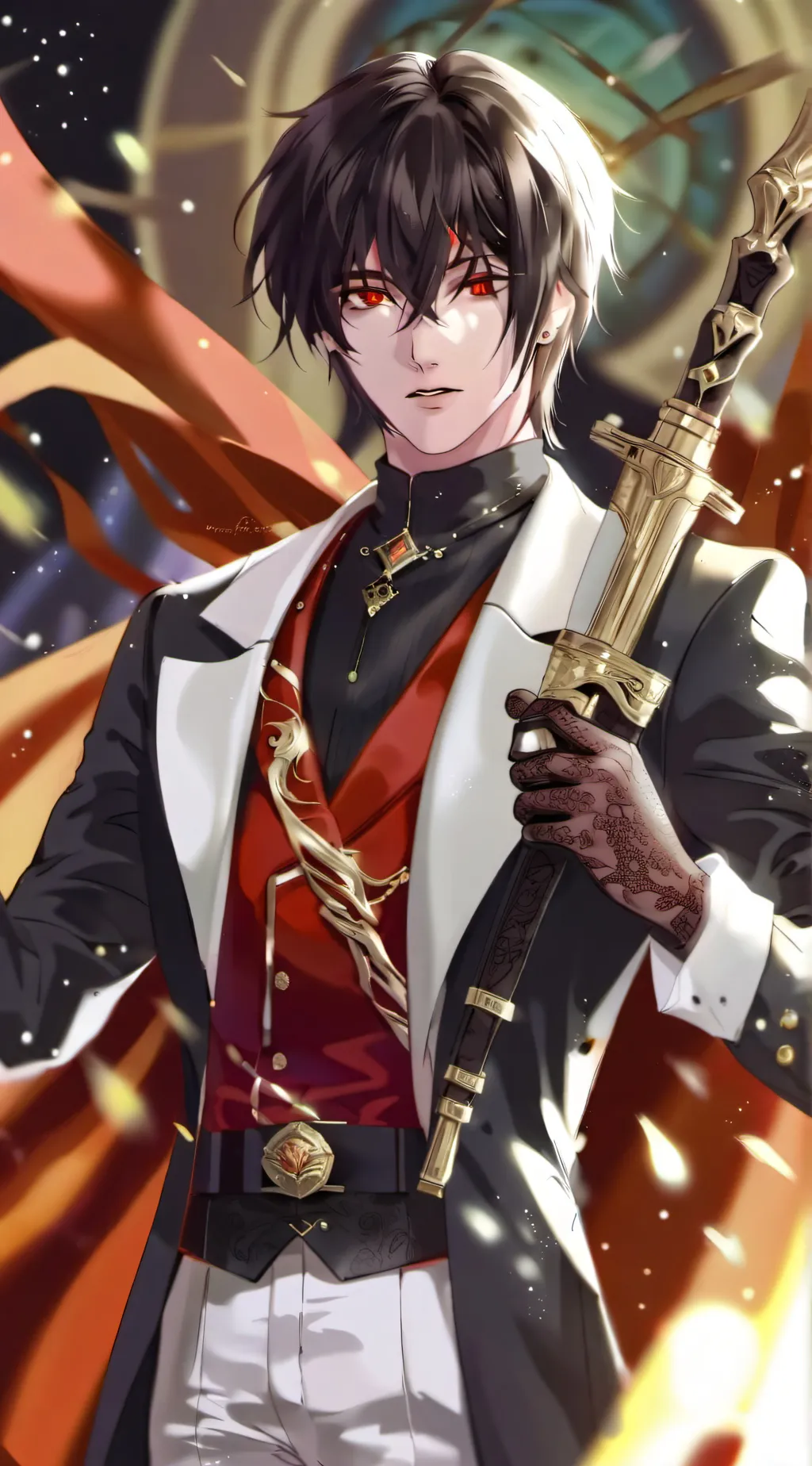 ai character: mha background