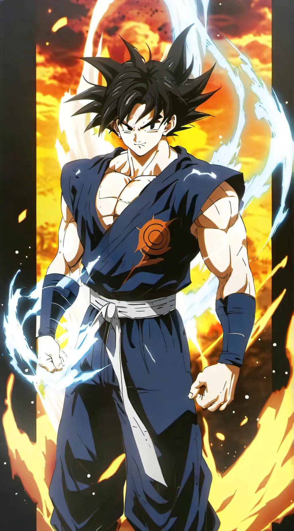 ai character: Goku the ultimate background