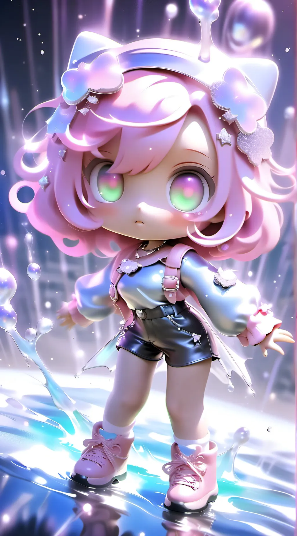 ai character: Leah background