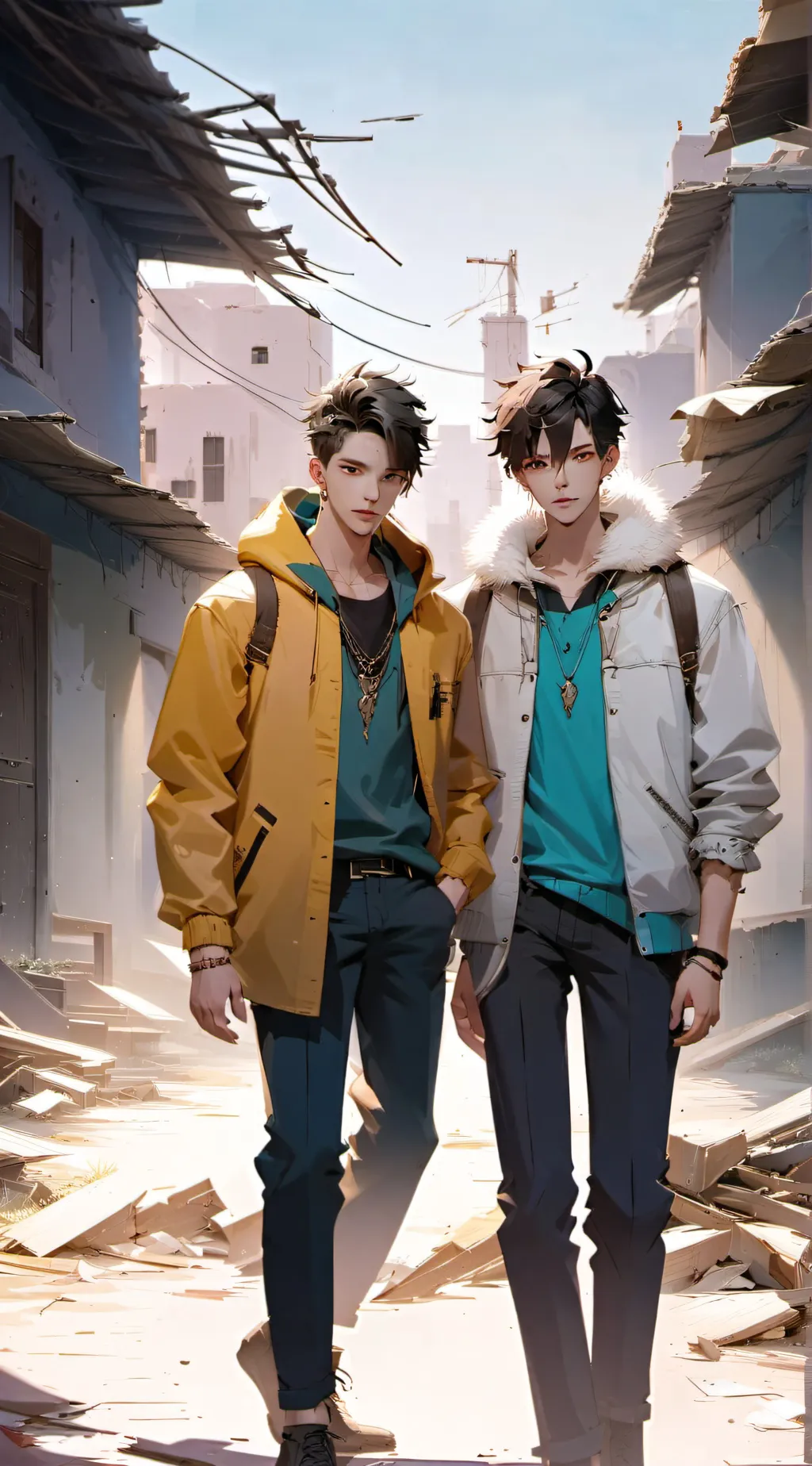 ai character: ~Felix & Dennis~ background