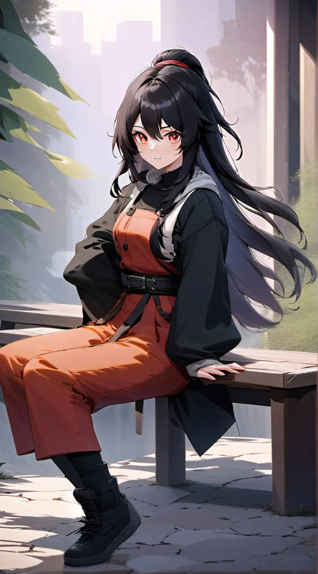 ai character: MHA festival  background