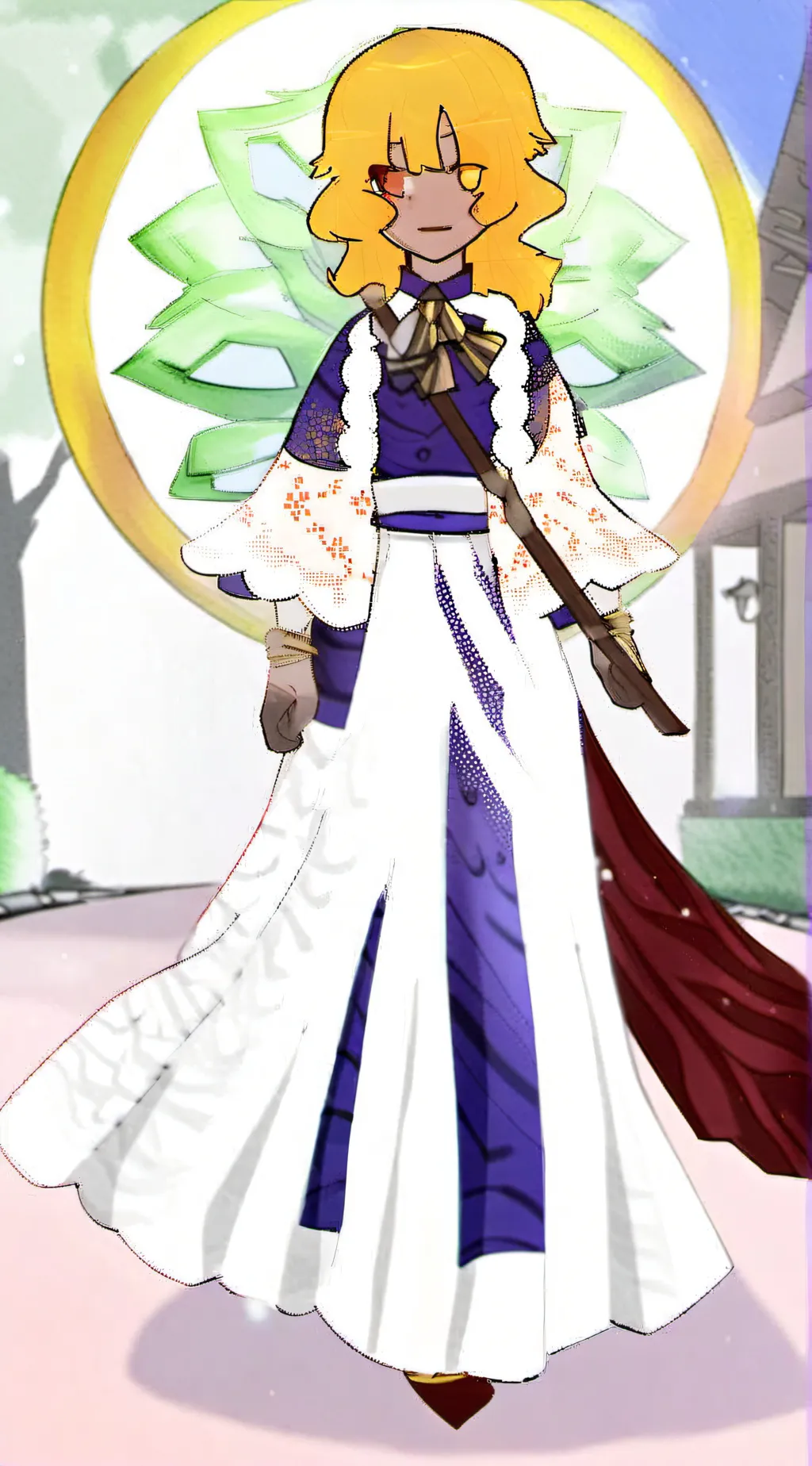 ai character: galvana background