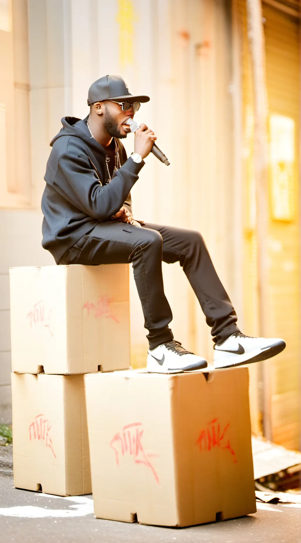 ai character: little tracy background