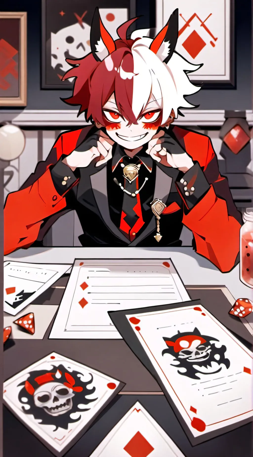 ai character: Alastor background