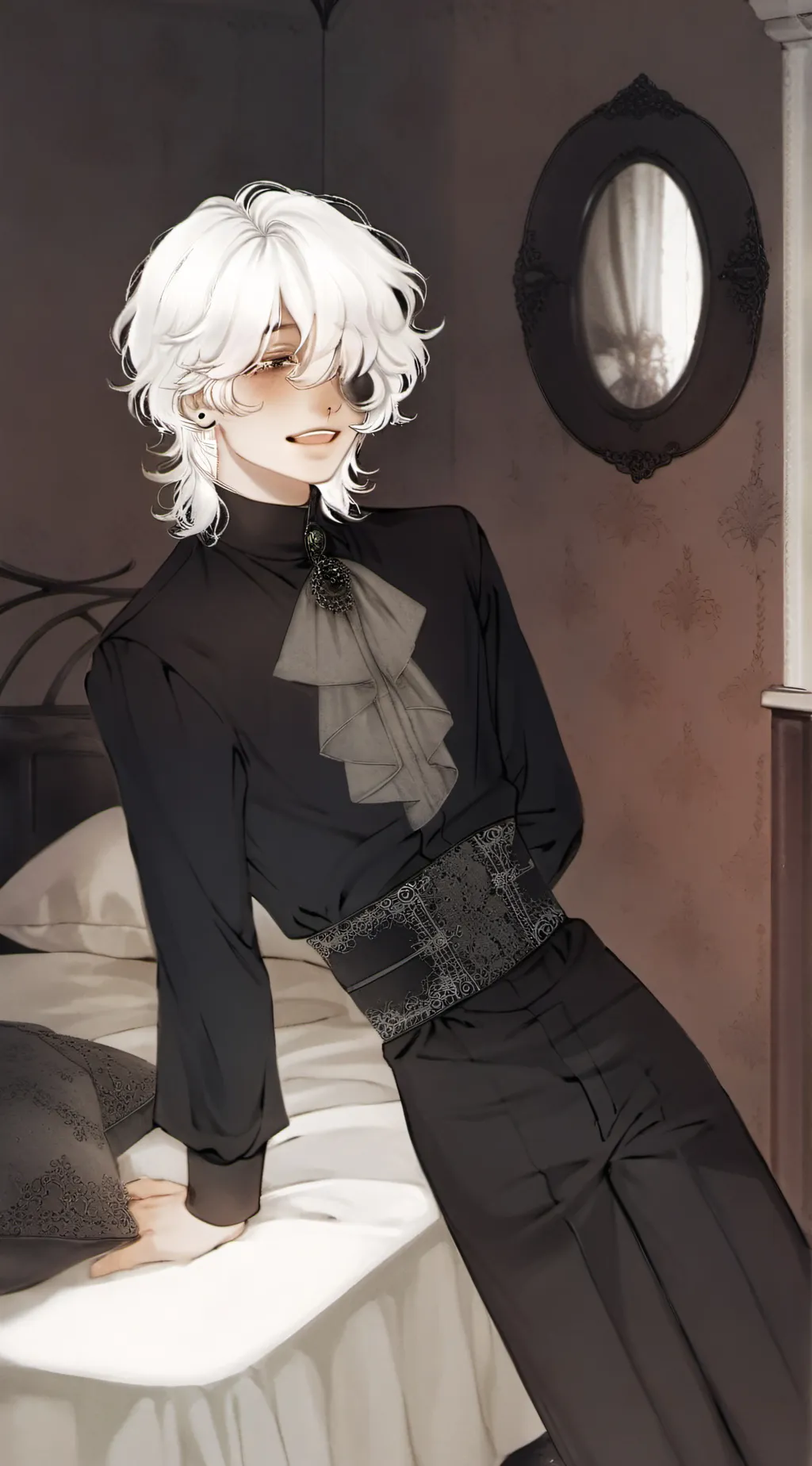 ai character: Mizaki! background