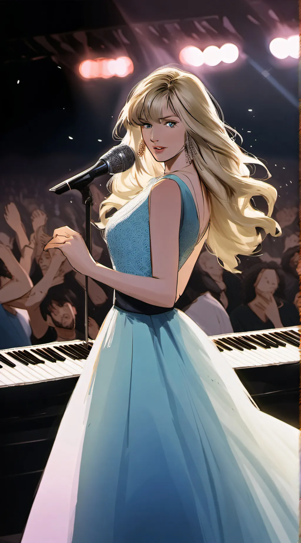 ai character: Taylor Swift background