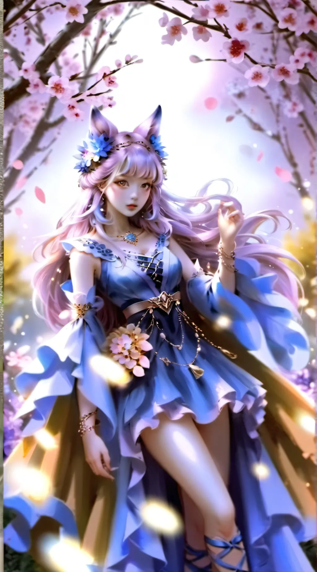 ai character: Ariana background