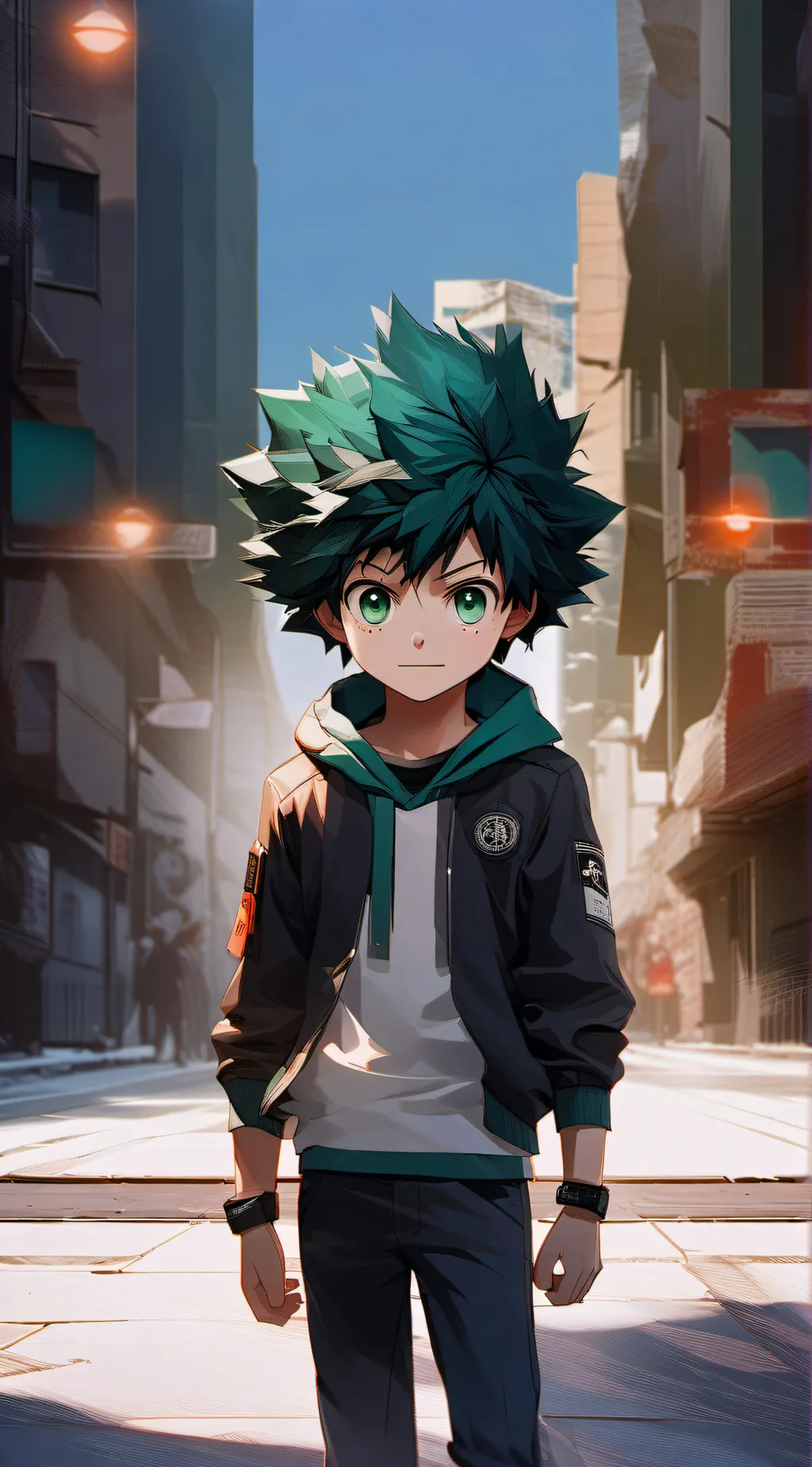 ai character: Izuku Midoriya background