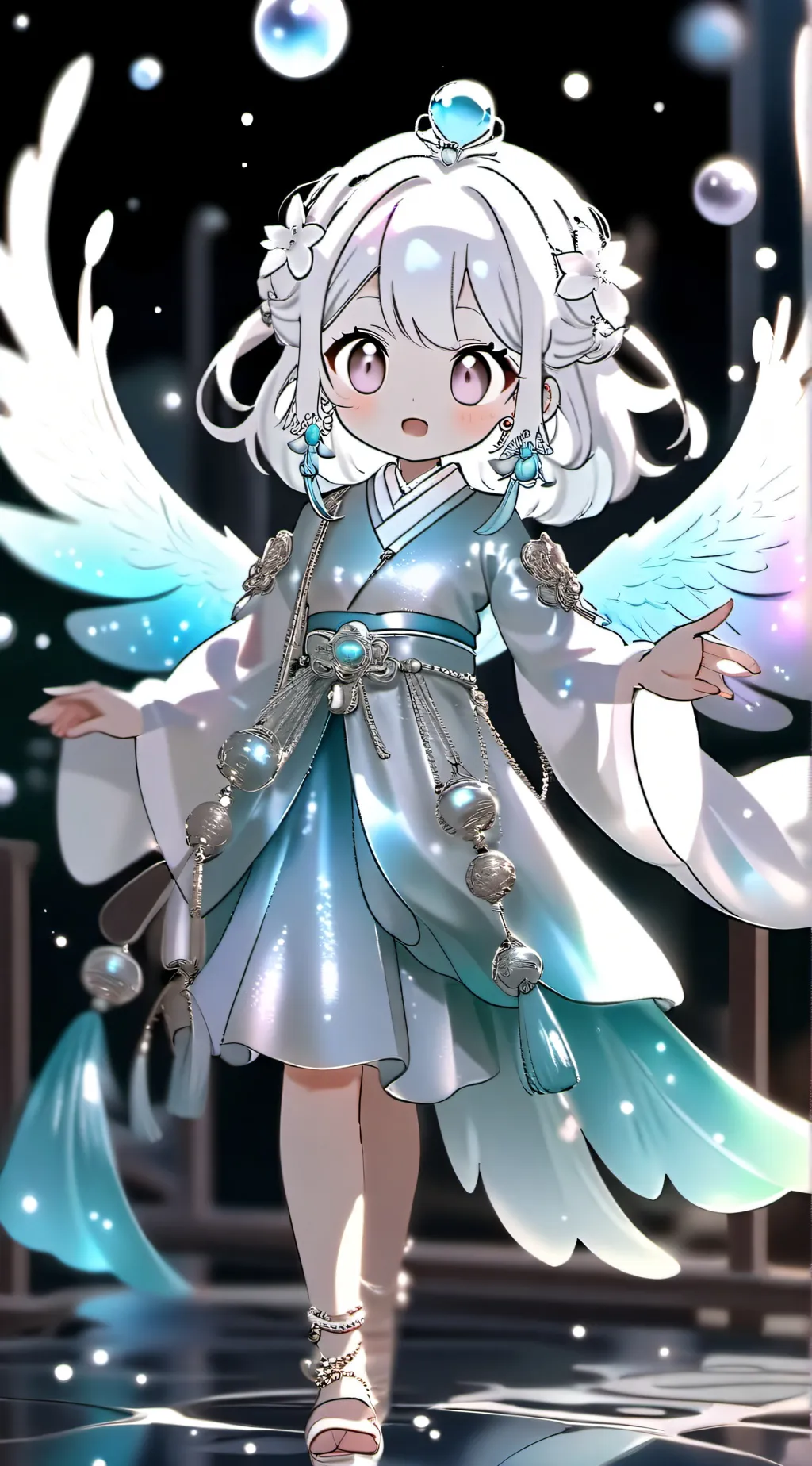 ai character: 雪子 background