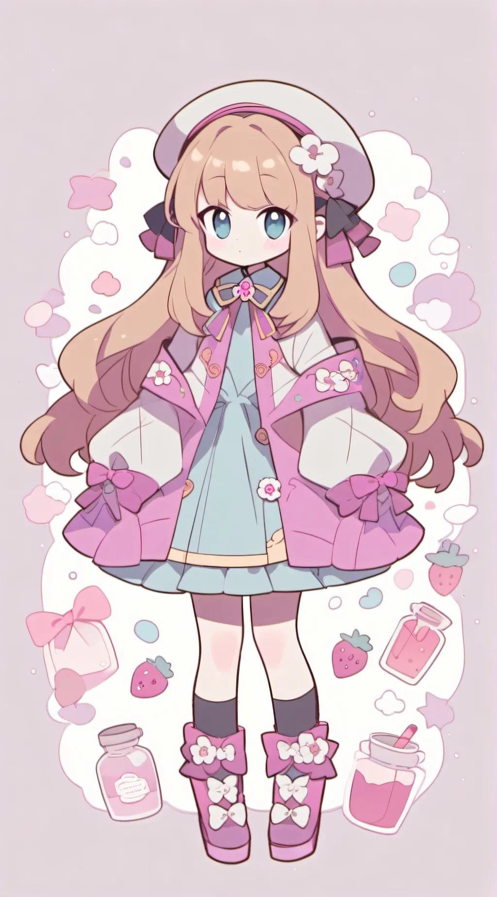 ai character: Elizabeth Afton background