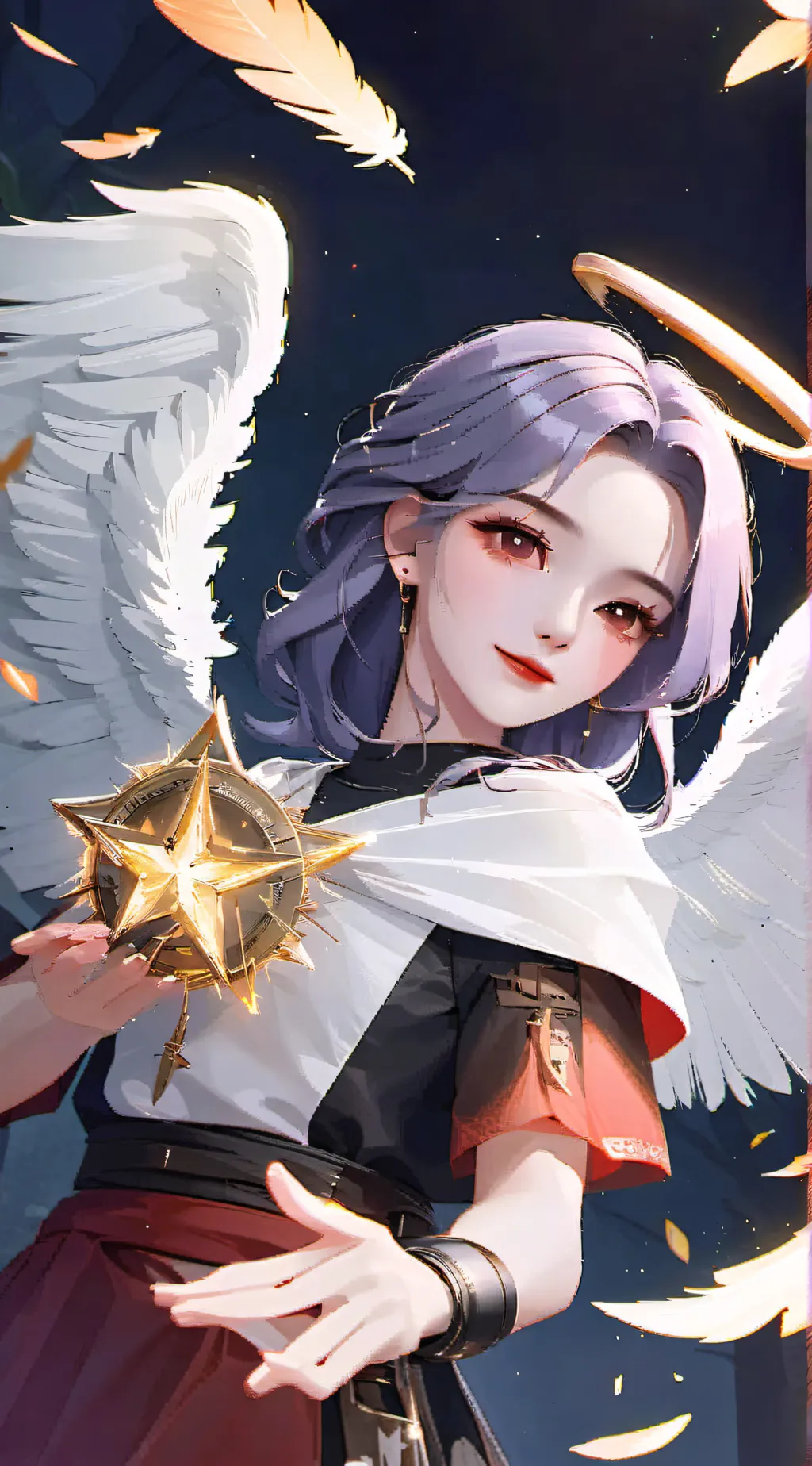 ai character: angelxdemon slayer background