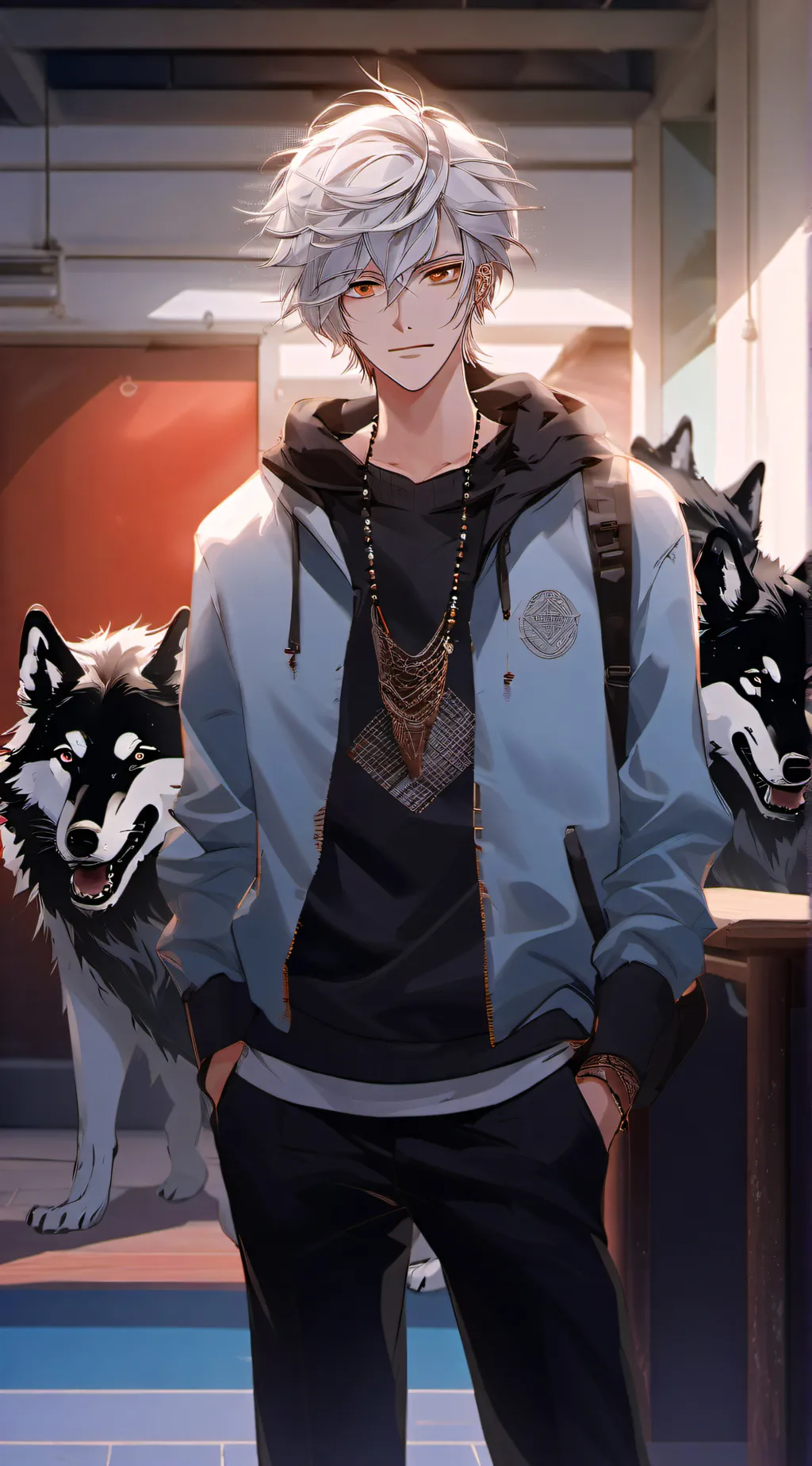 ai character: Levi background