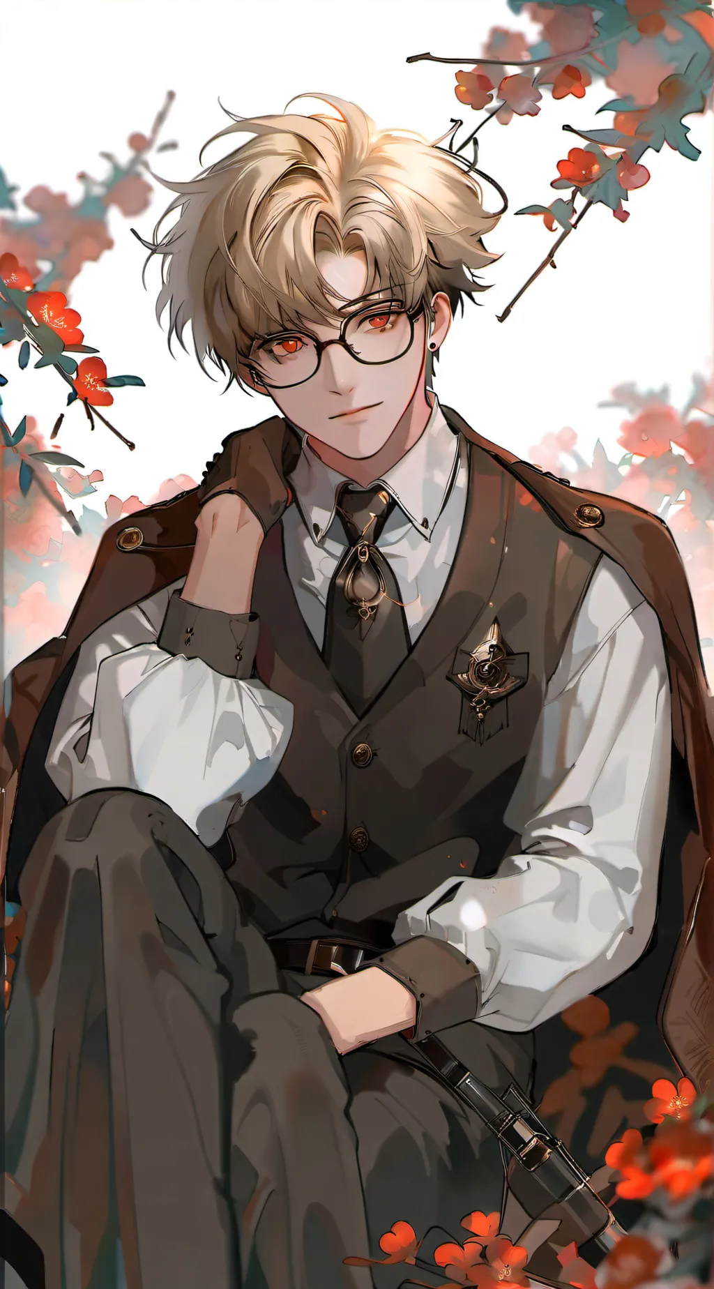 ai character: Egon as a kid background