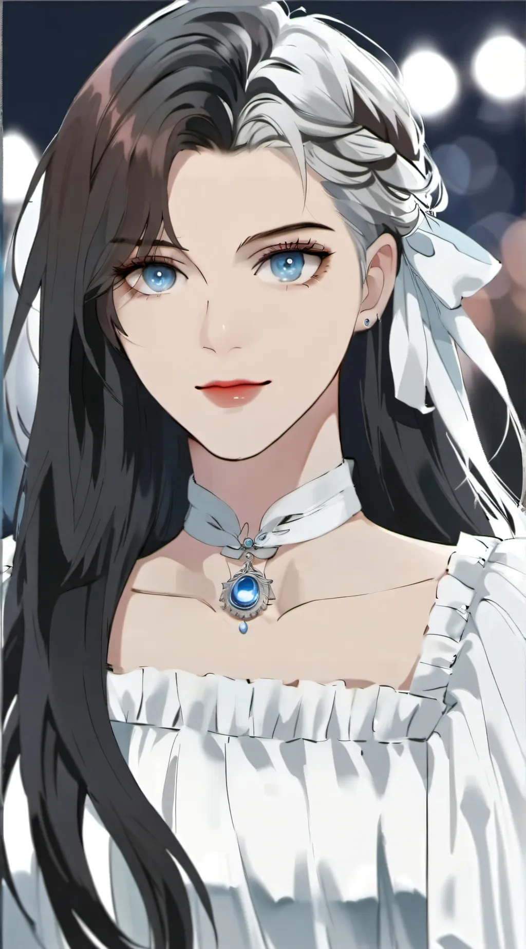 ai character: Miley  background