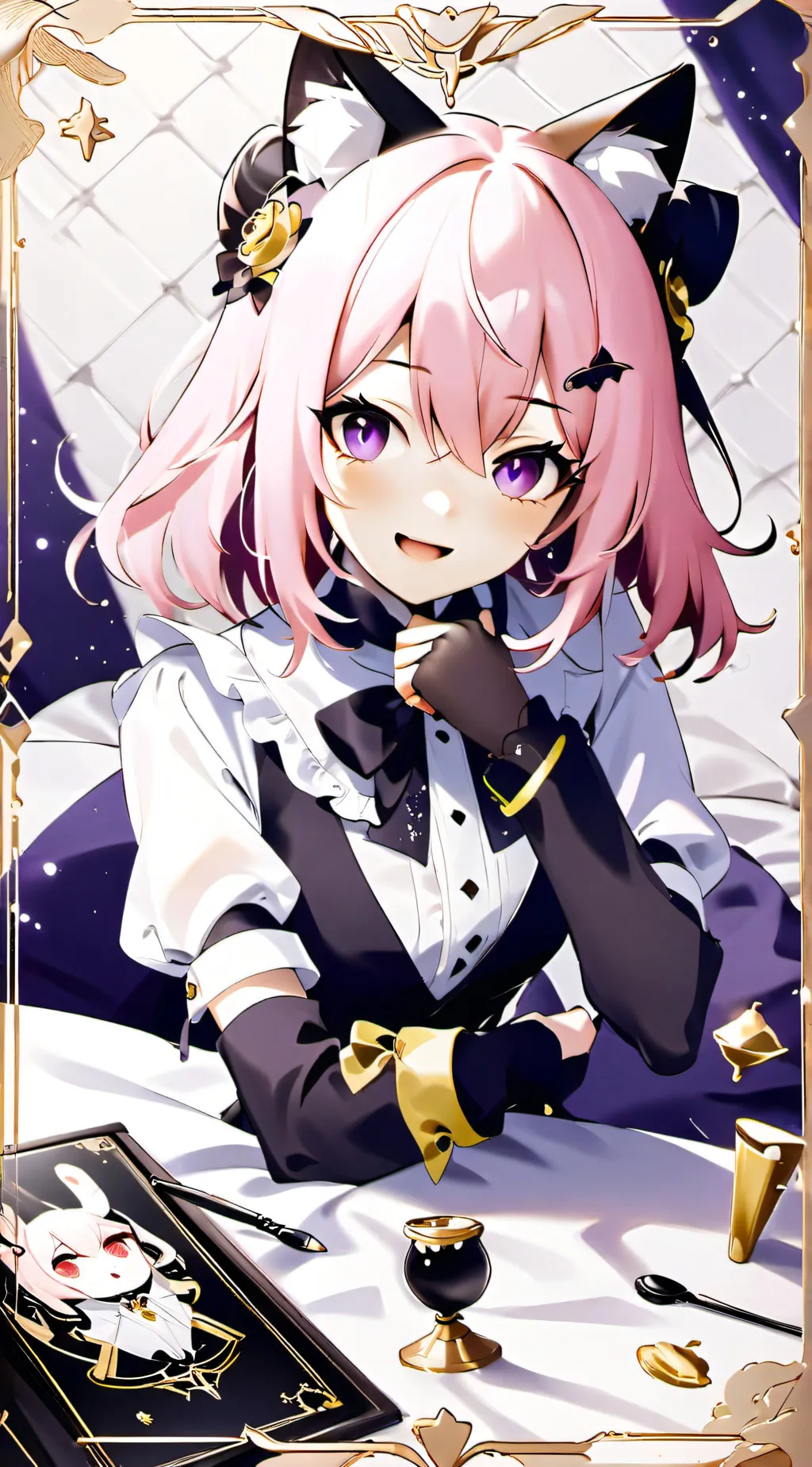 ai character: Rei background