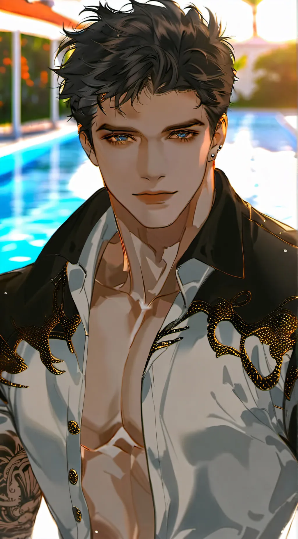 ai character: Omari background