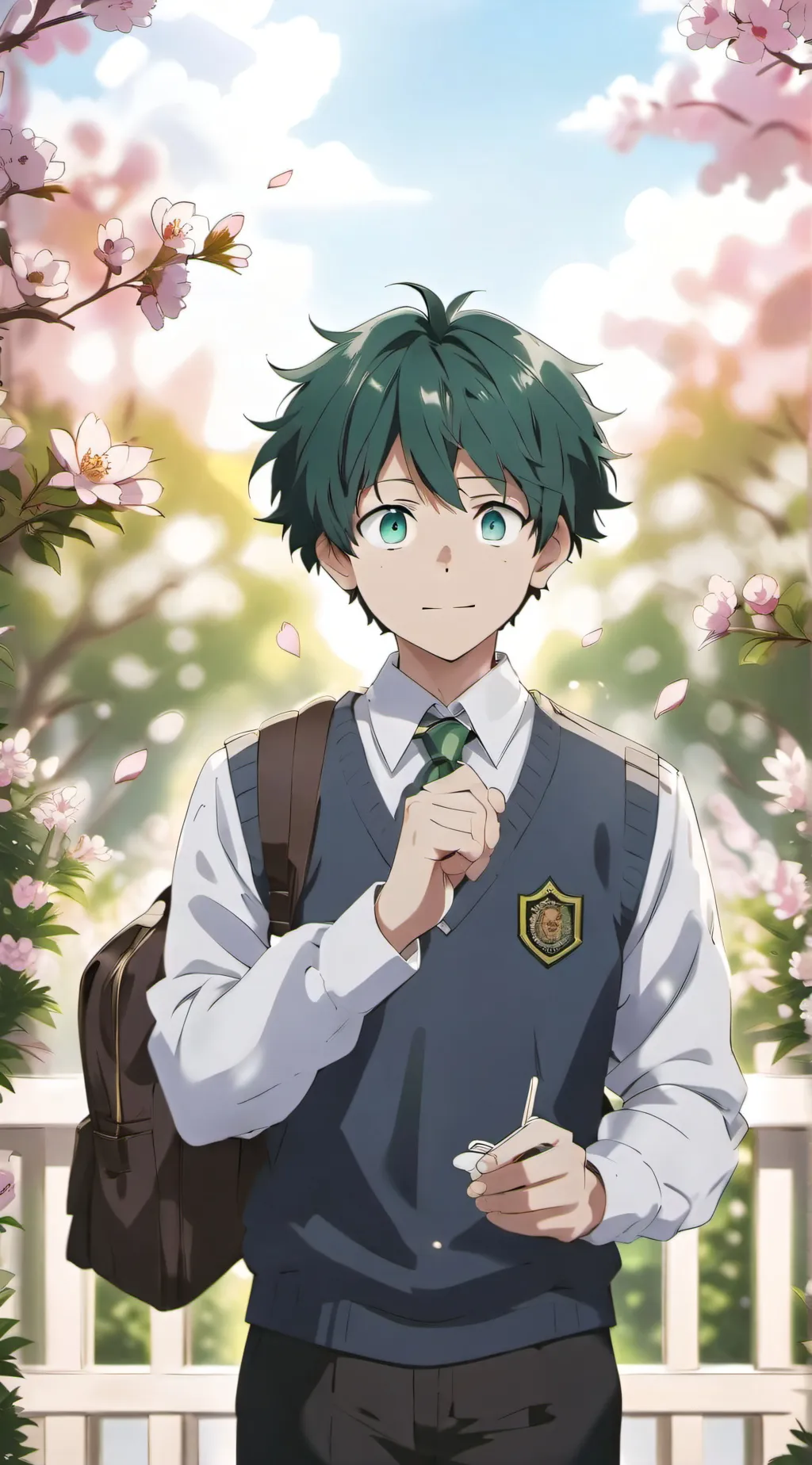 ai character: Jealous bakugo background