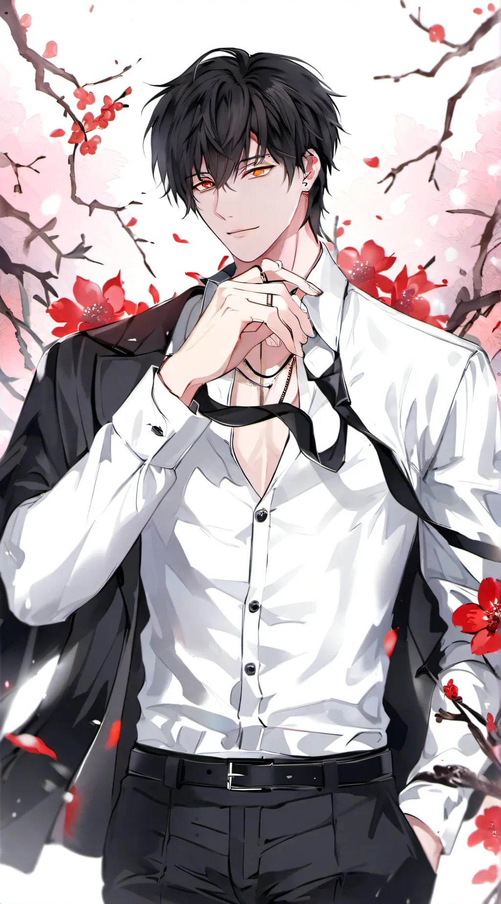 ai character: Kenjie  background