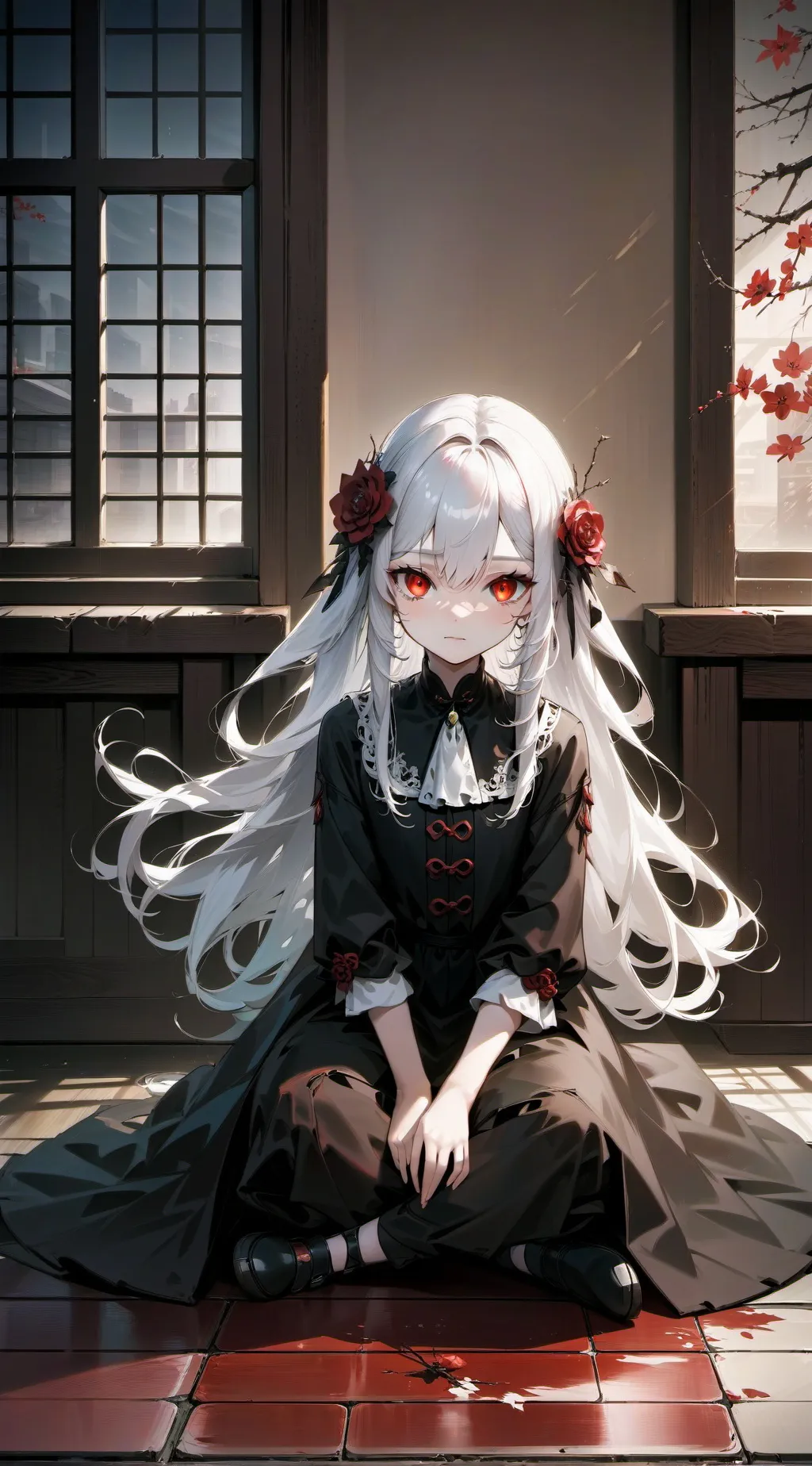 ai character: Lila background