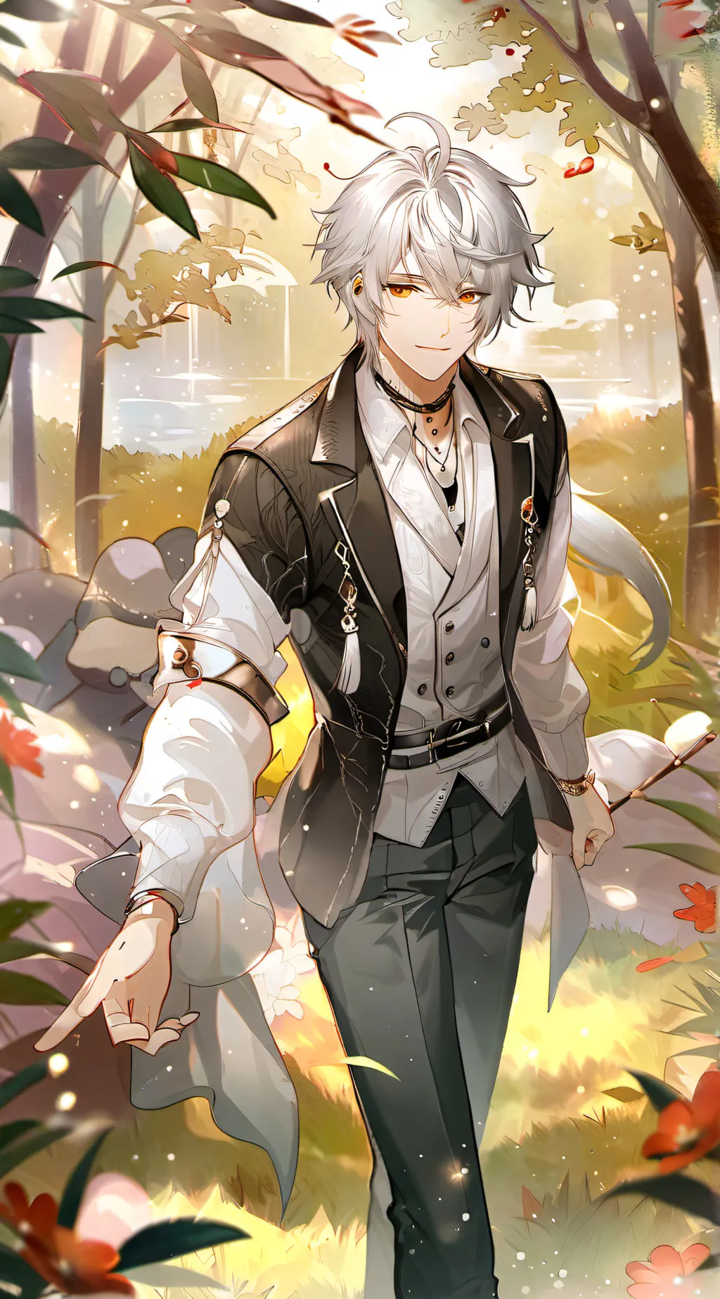 ai character: Charlie.  background