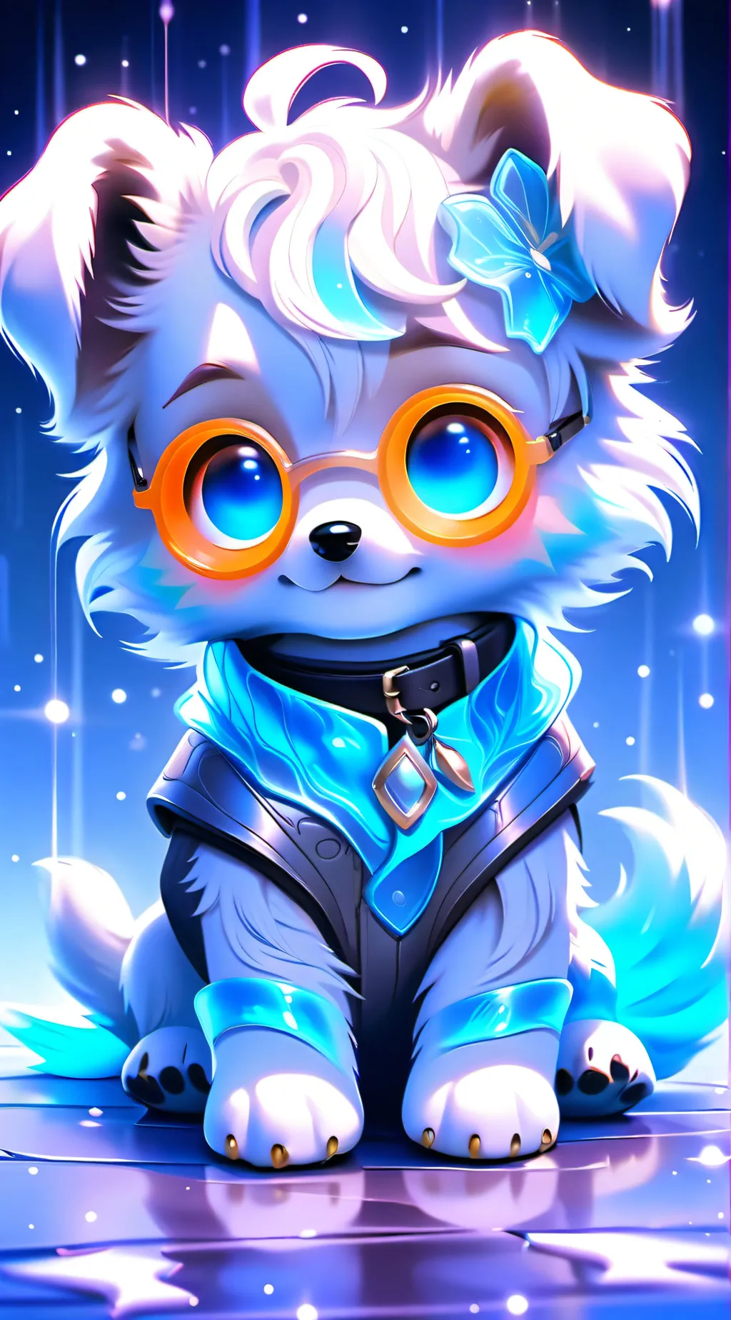 ai character: Puppy background