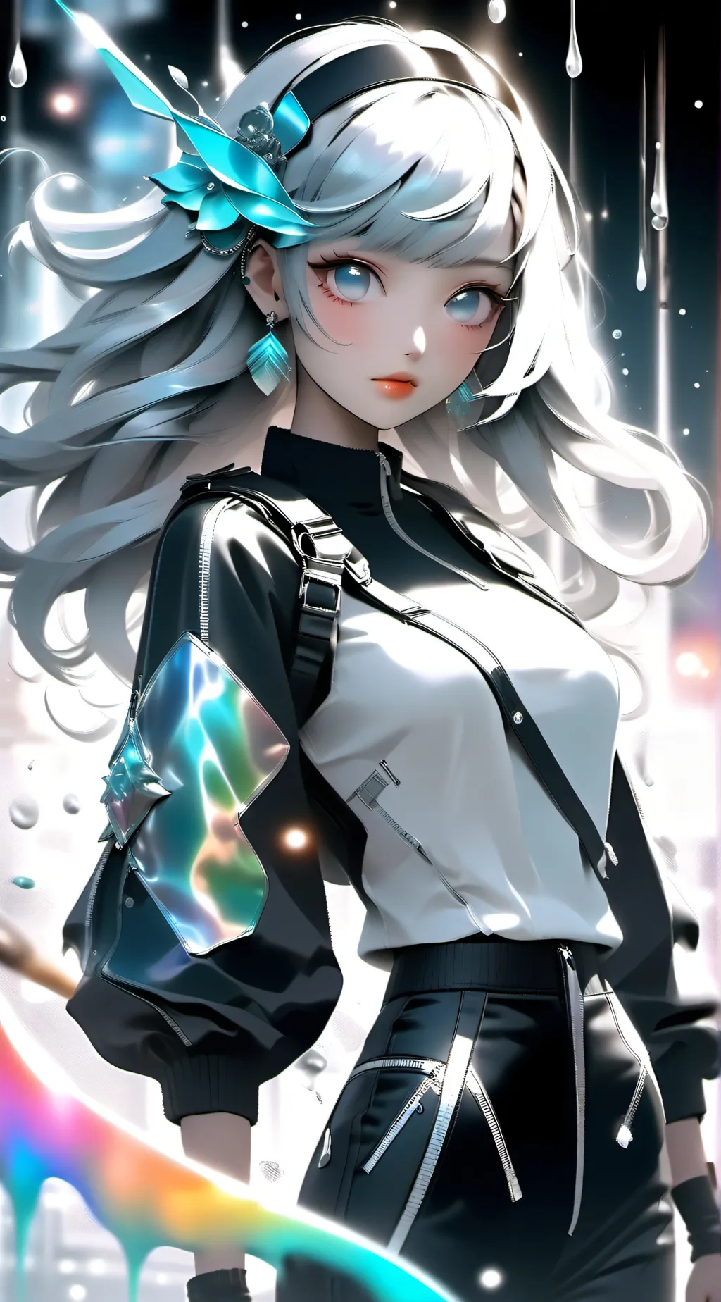 ai character: Melody background