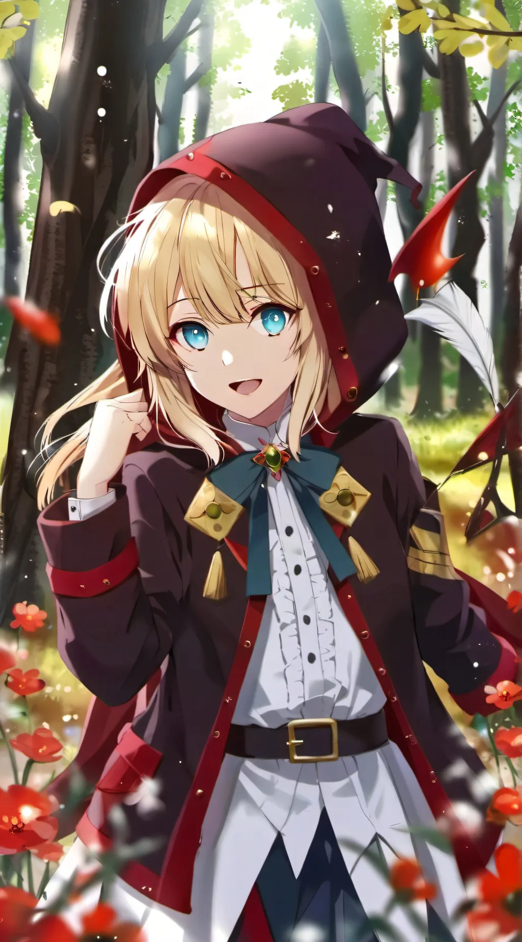 ai character: Lily  background