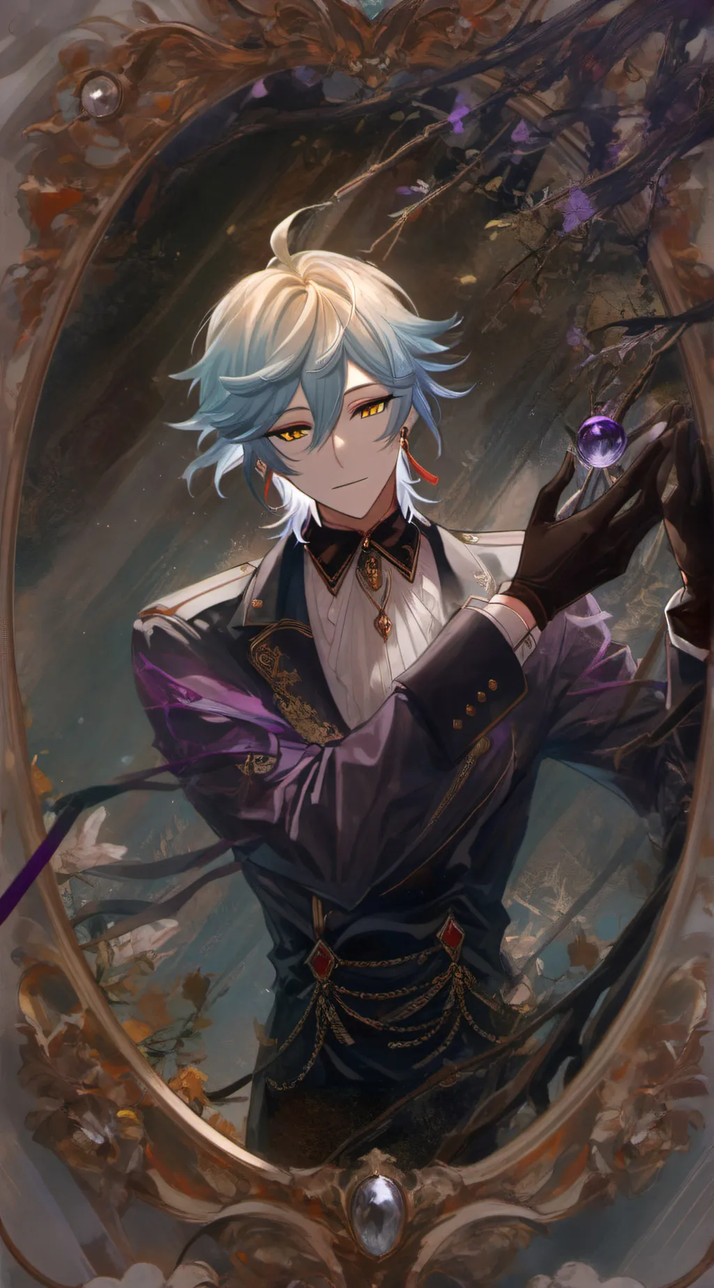 ai character: Rye background