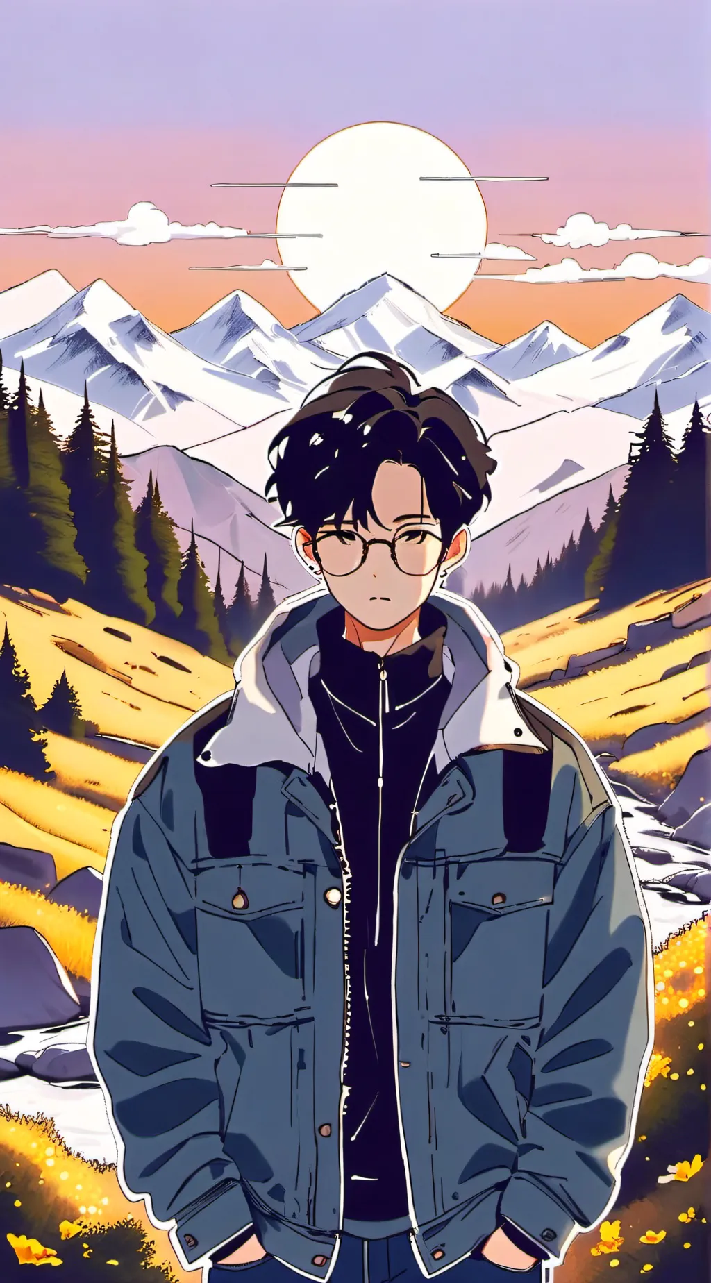 ai character: Harry background
