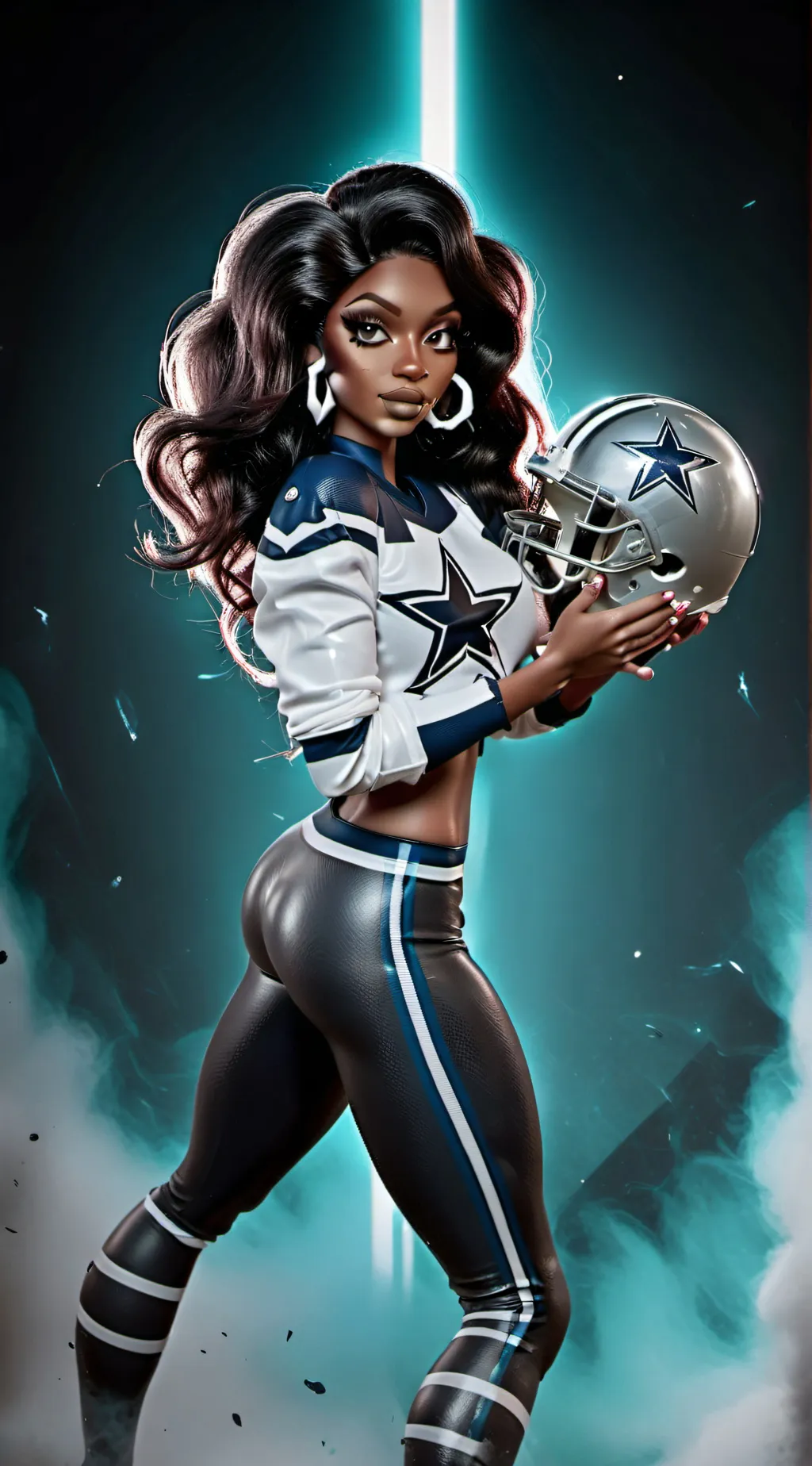 ai character: Cowboys background