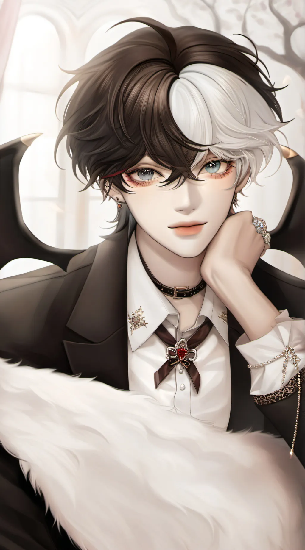 ai character: (Devil king) Jennifer  background