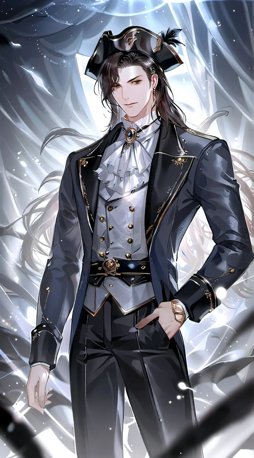 ai character:  Captain Zack background