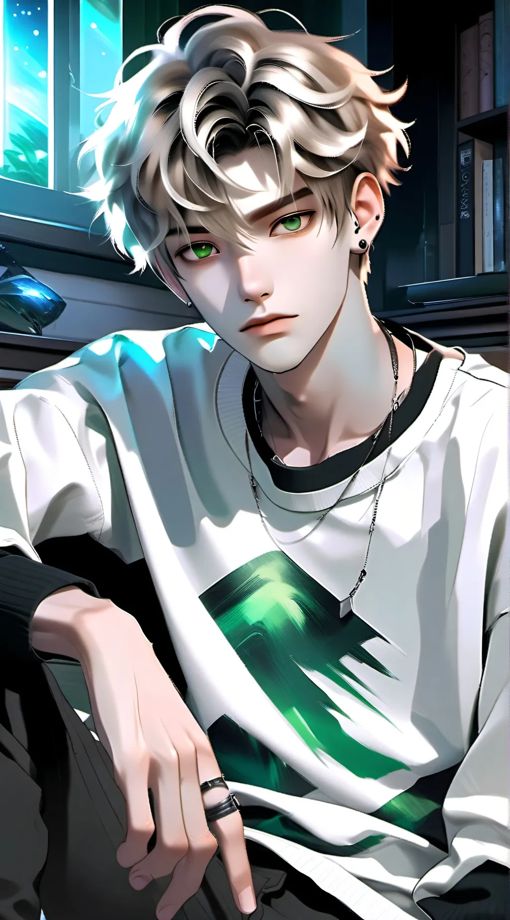 ai character: Kade background