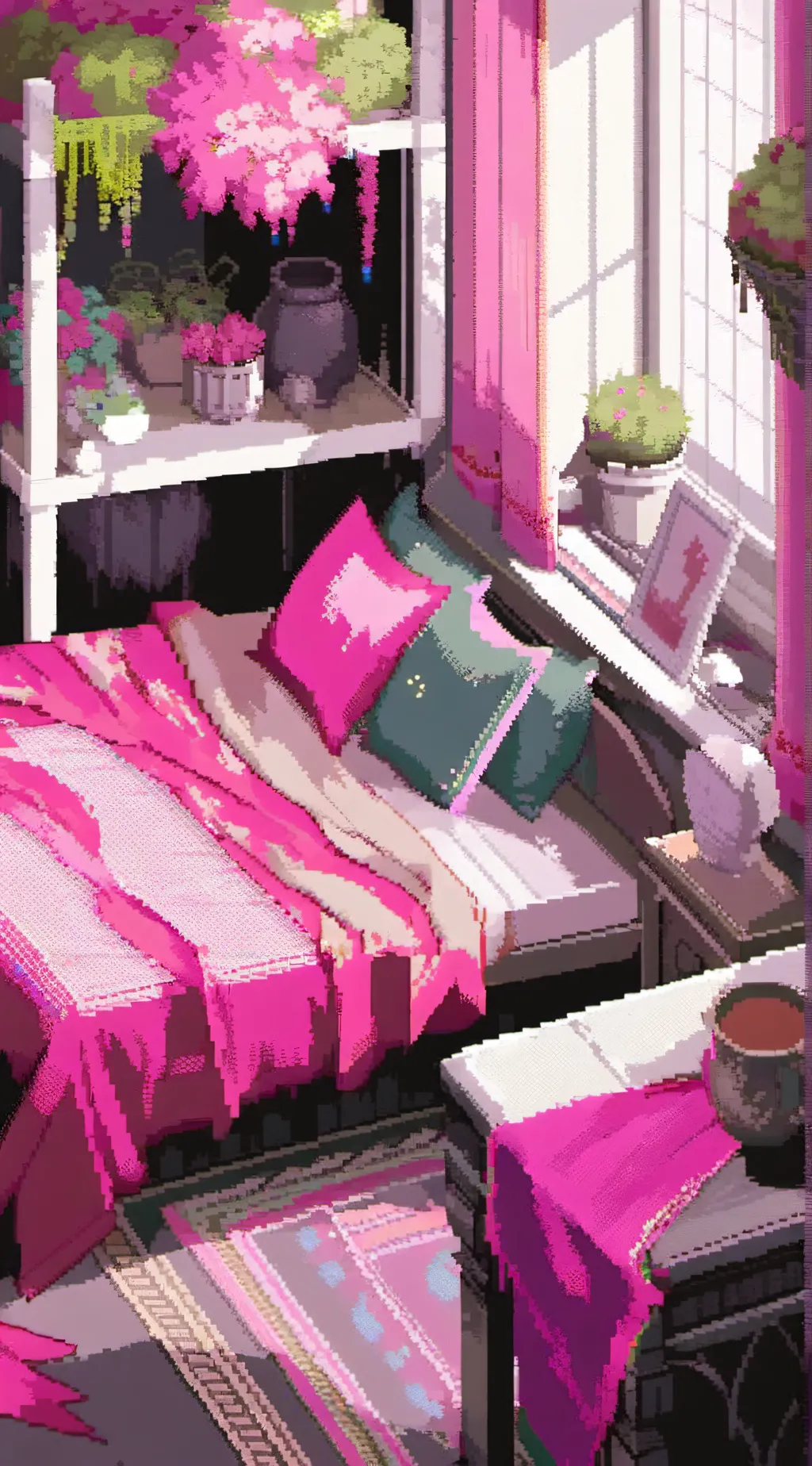 ai character: your bed background