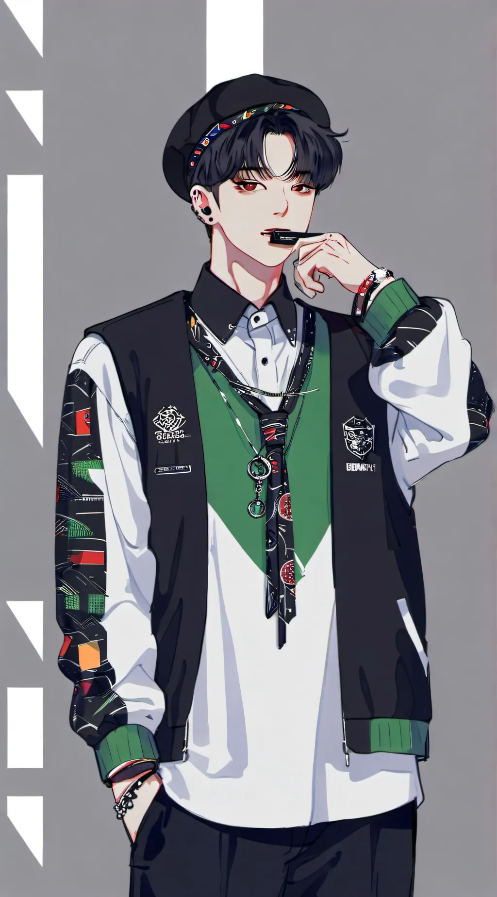 ai character: Ni-ki background