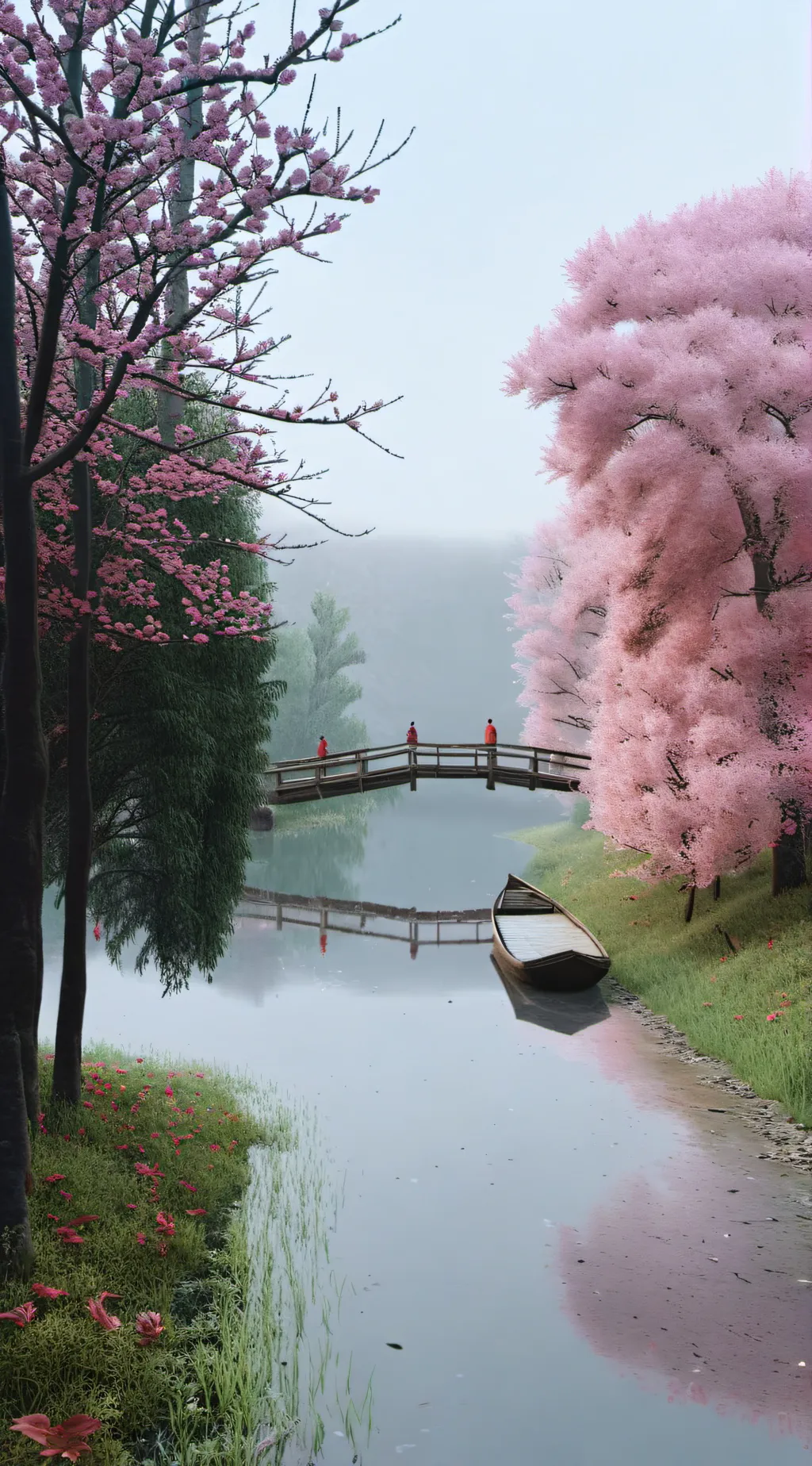 ai character: Sam and Colby  background