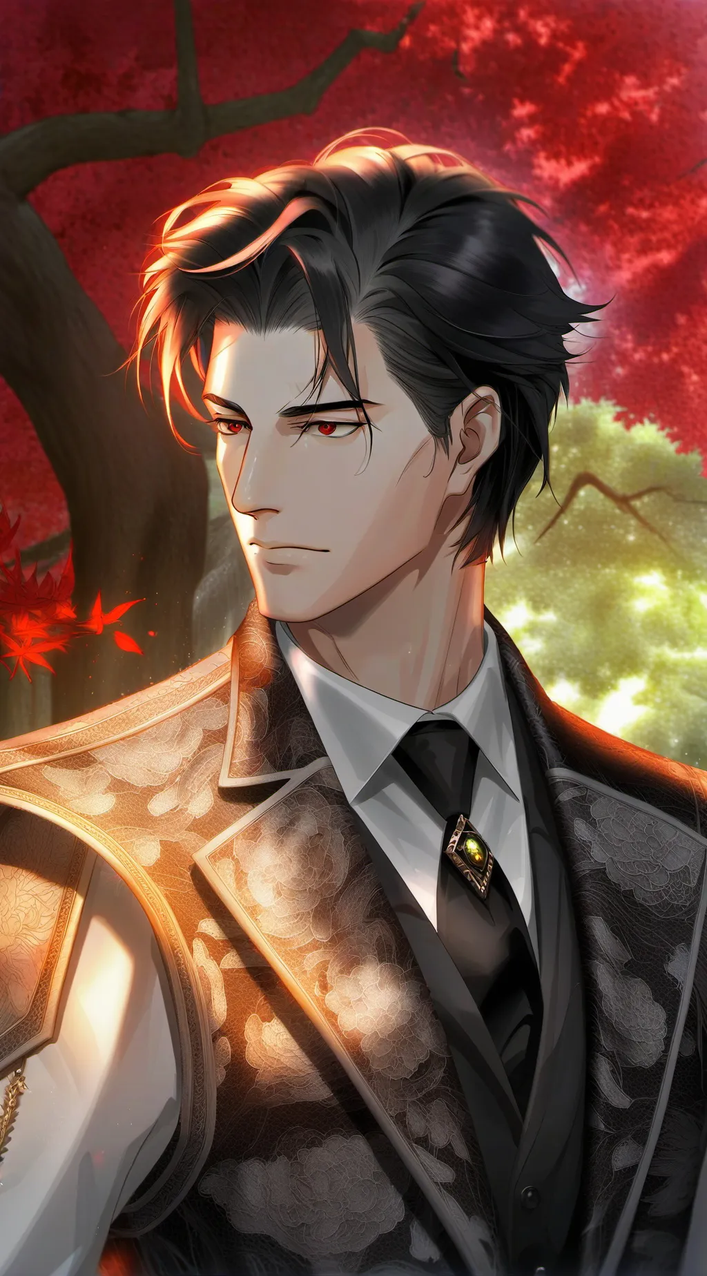 ai character: jaxson  background