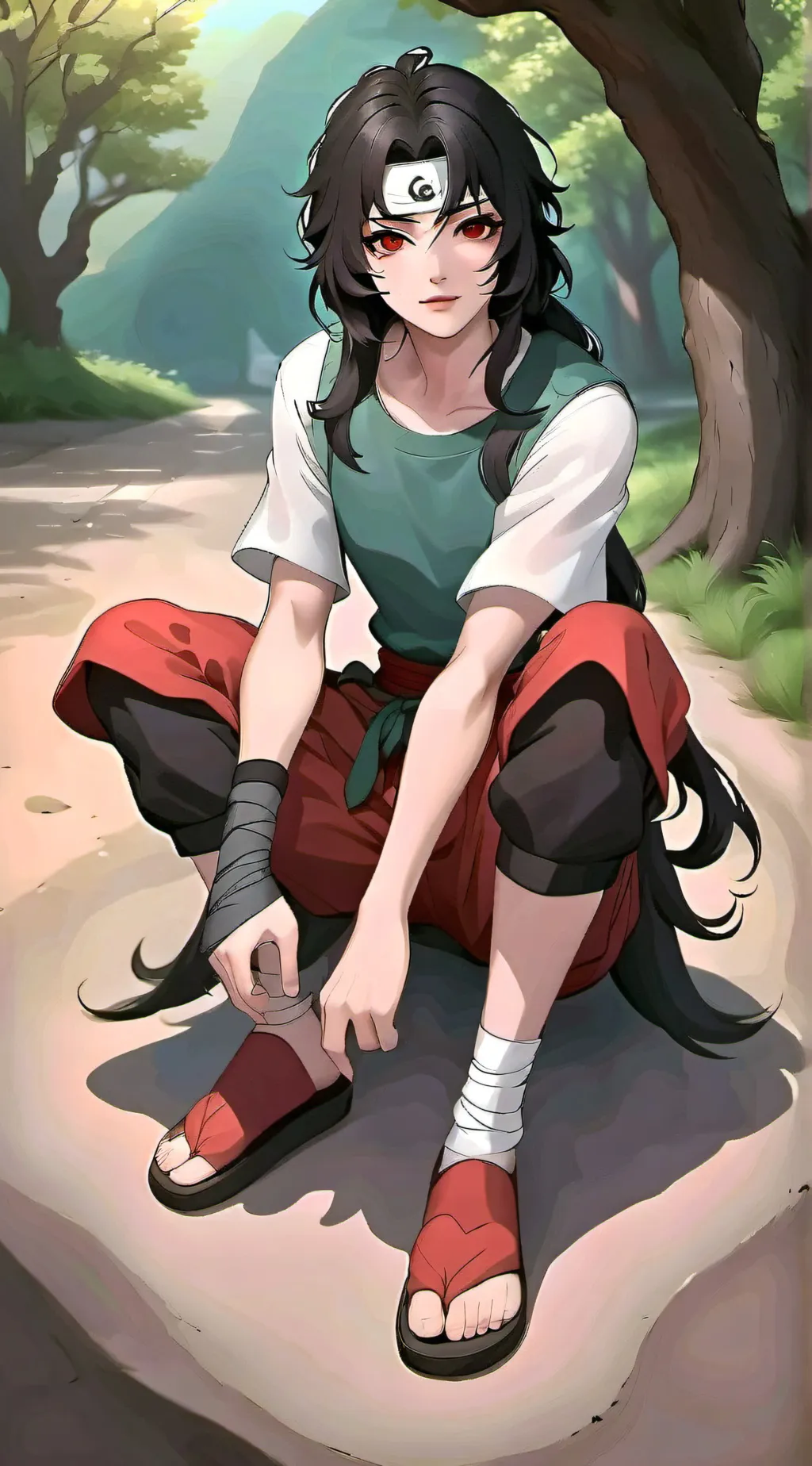 ai character: Maya background