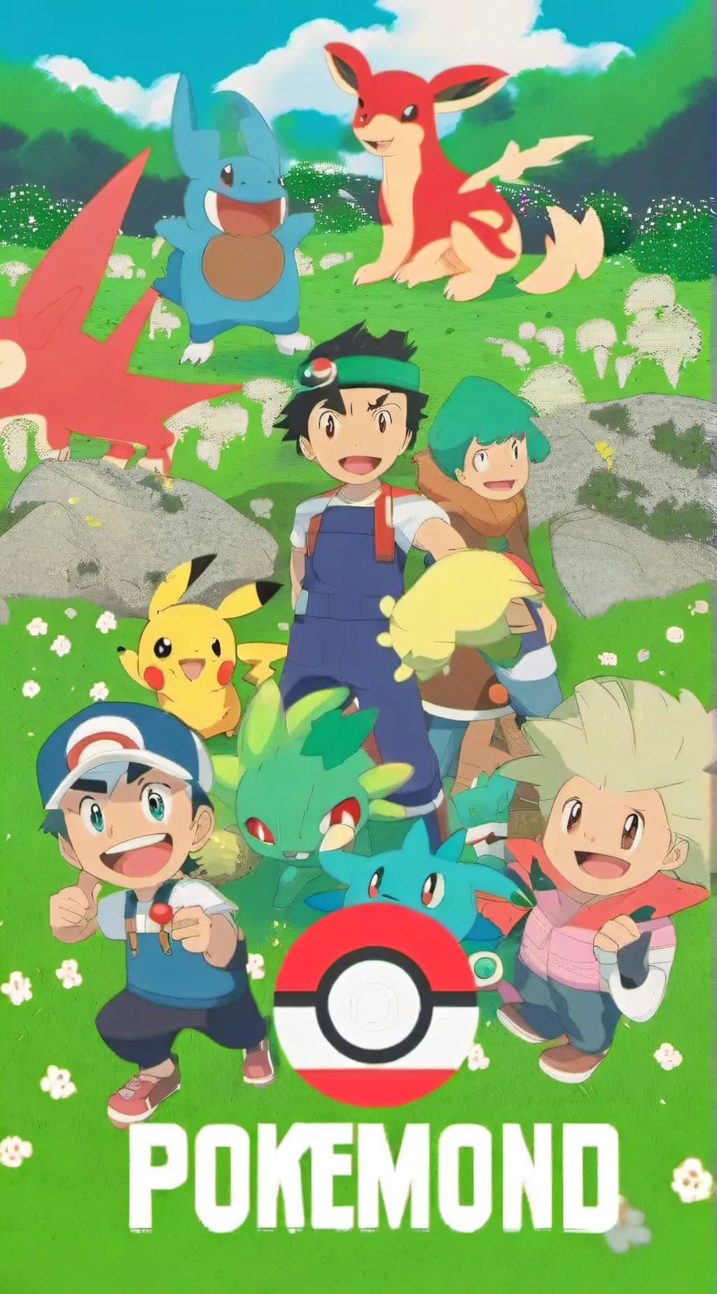 ai character: Pokemon School background