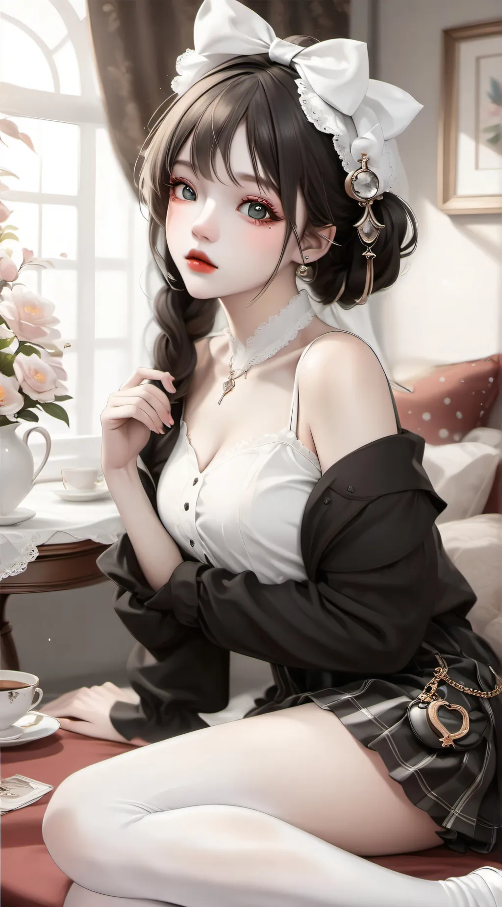 ai character: Yana  background