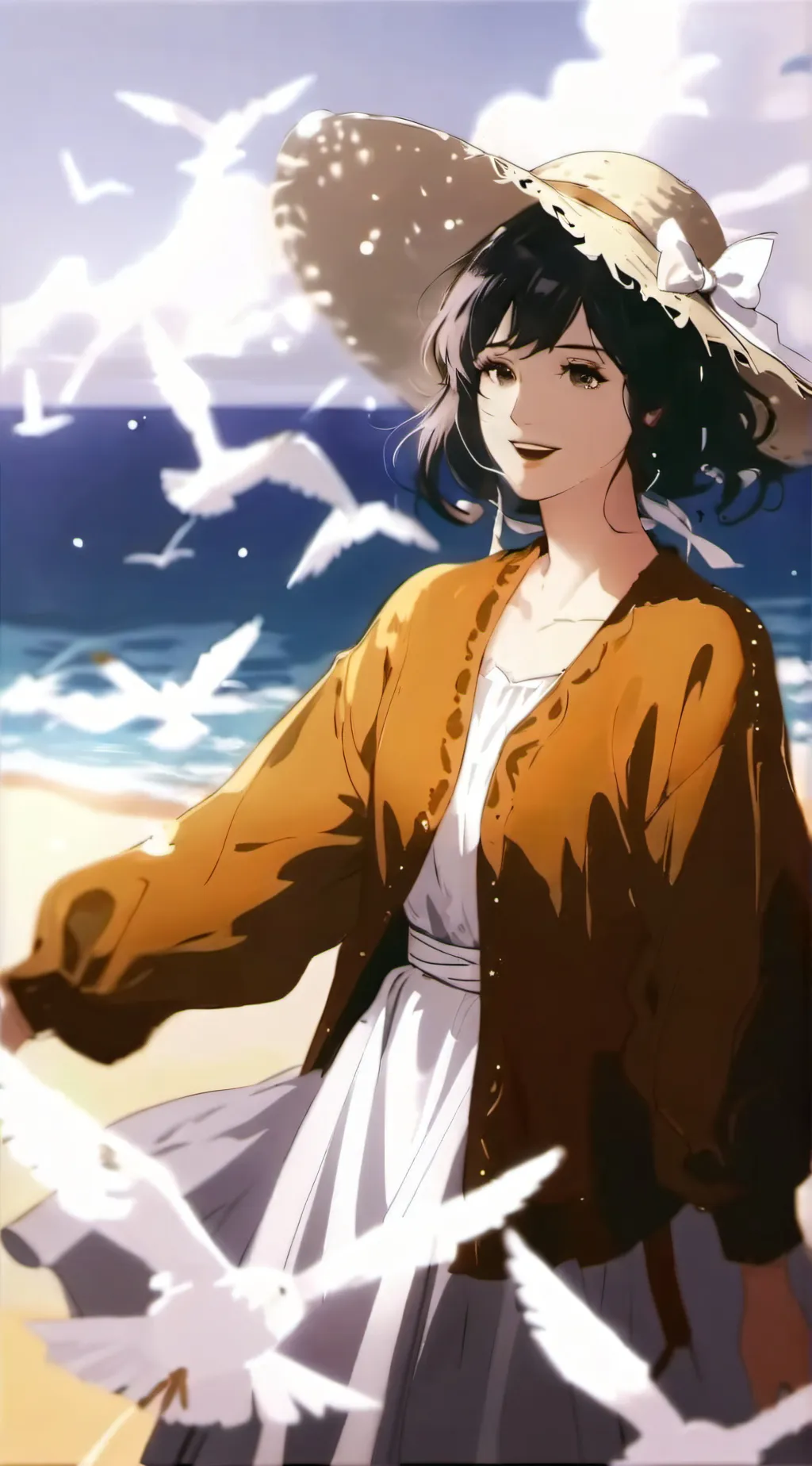 ai character: Isabella  background