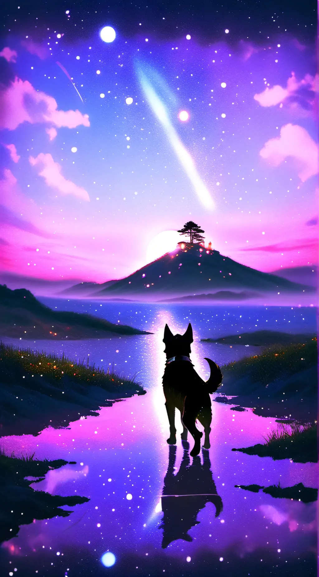 ai character: take a break  background