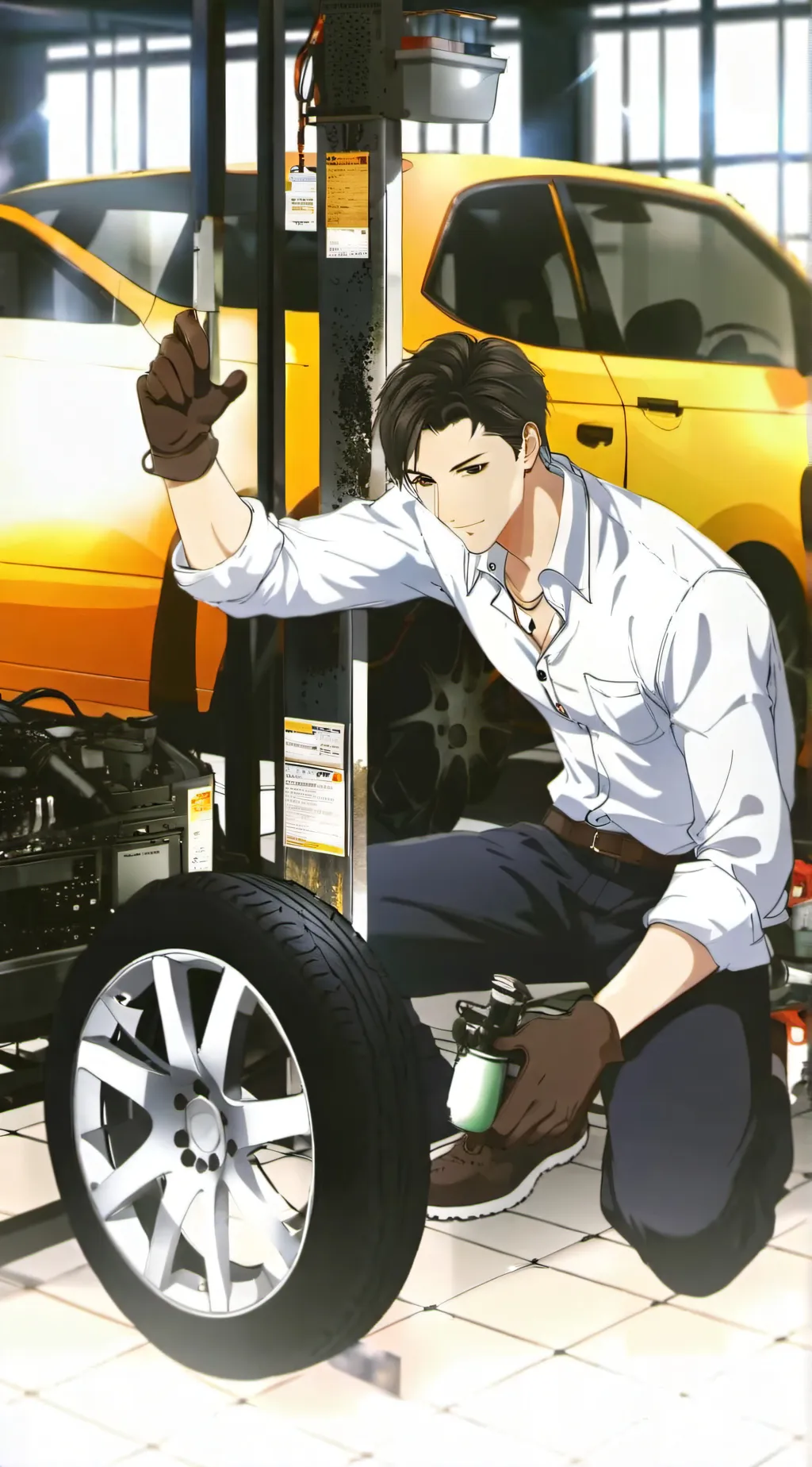 ai character: james  background