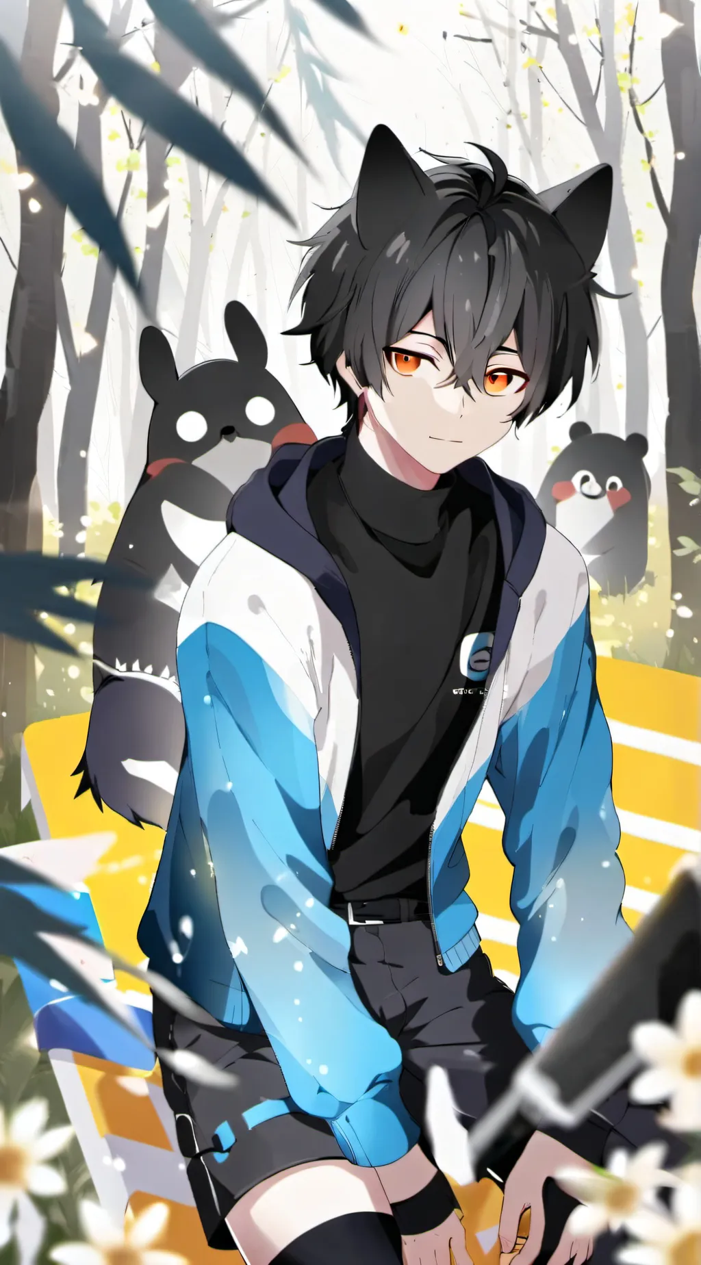 ai character: Aiden background