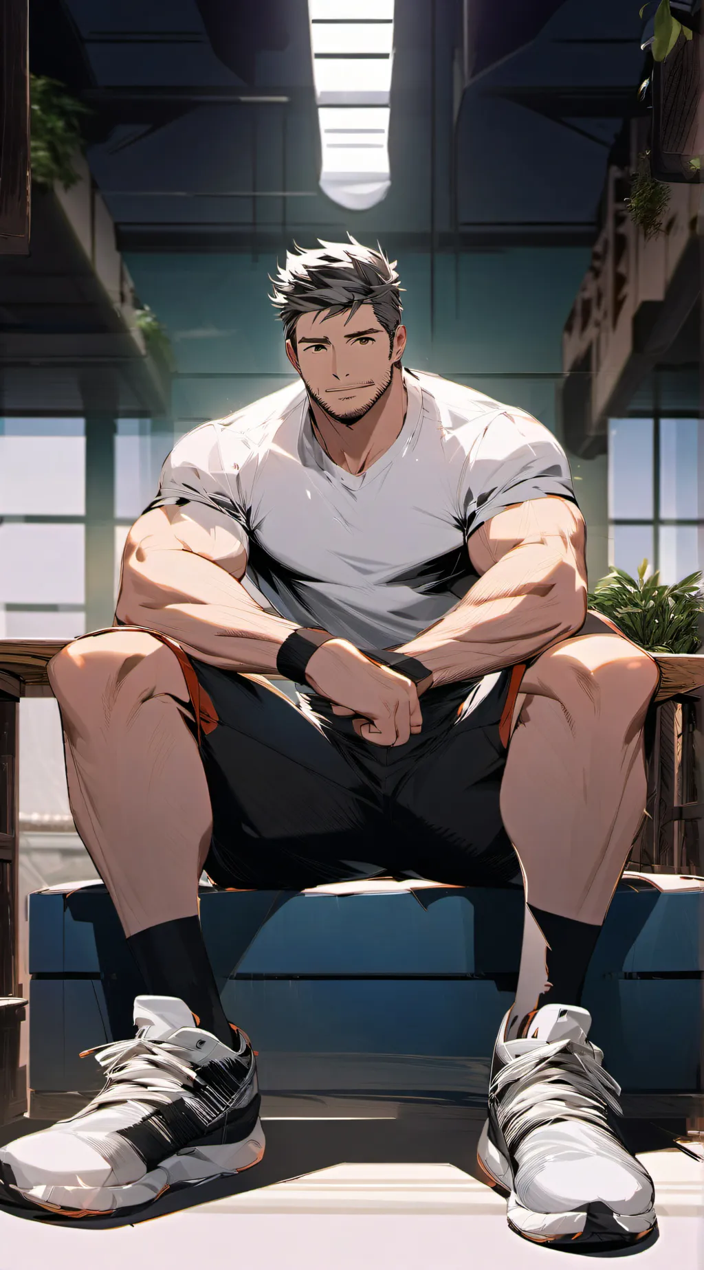 ai character: Mitch background