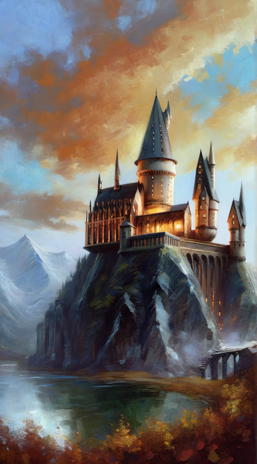 ai character: Hogwarts 4 background
