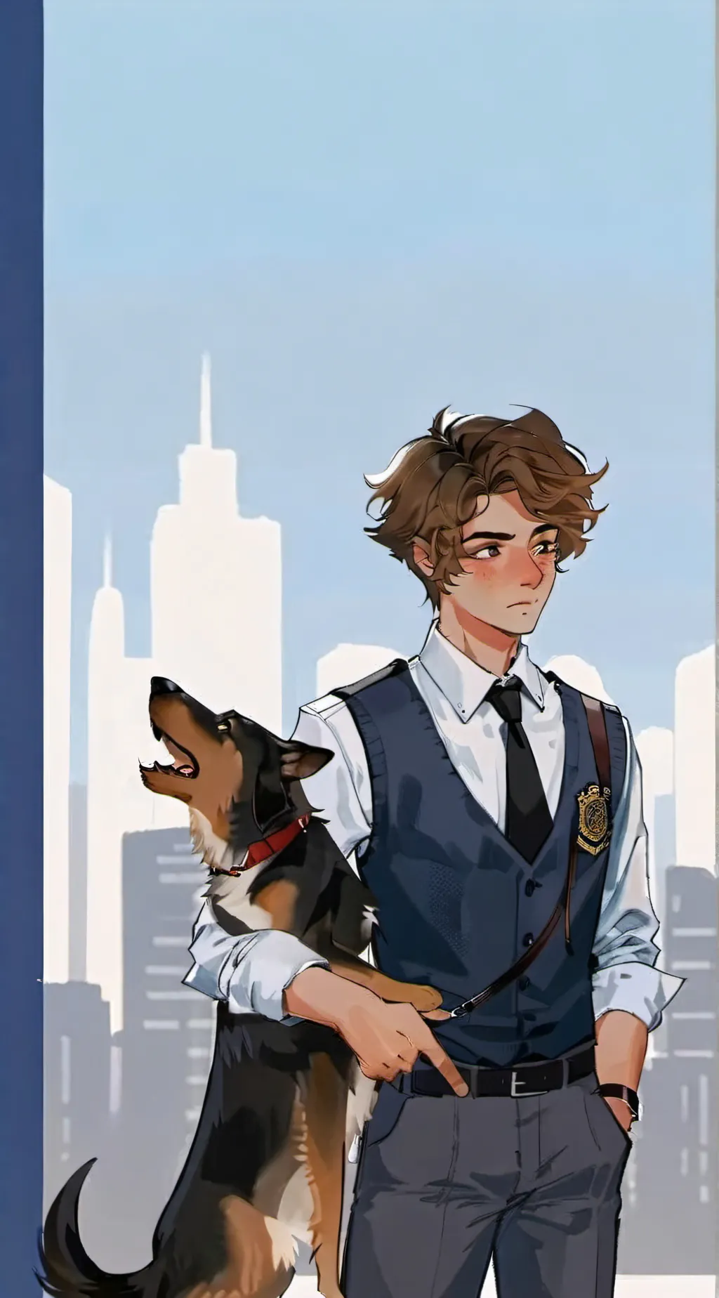 ai character: Chase background